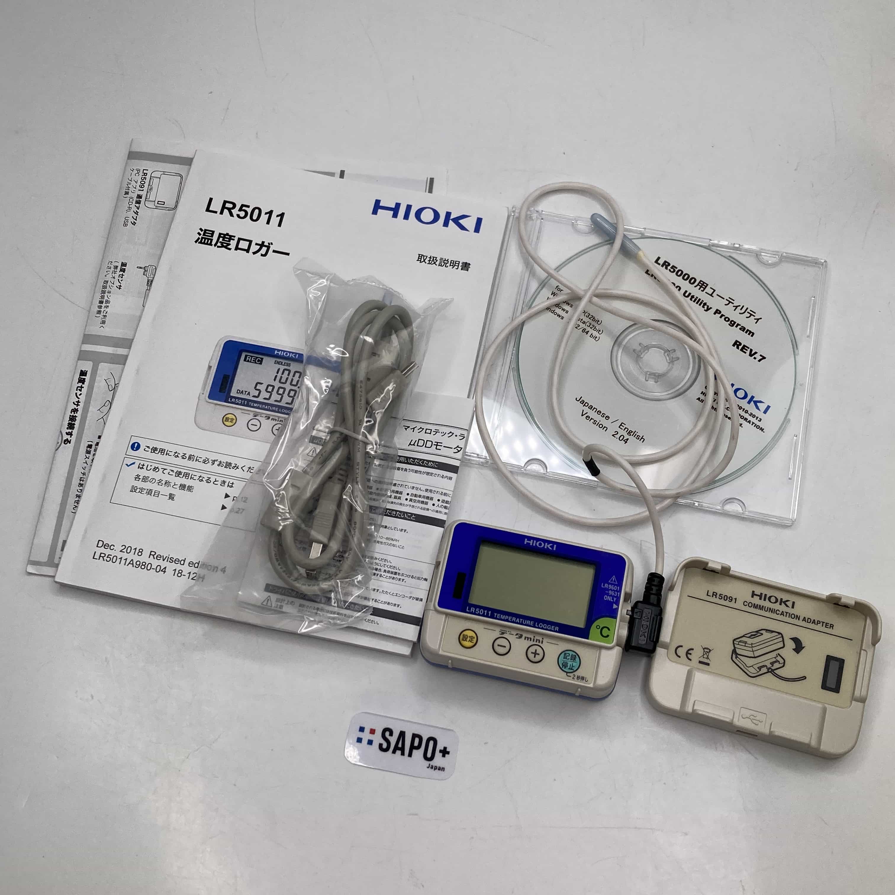 LR5011+LR5091   温度ロガー HIOKI