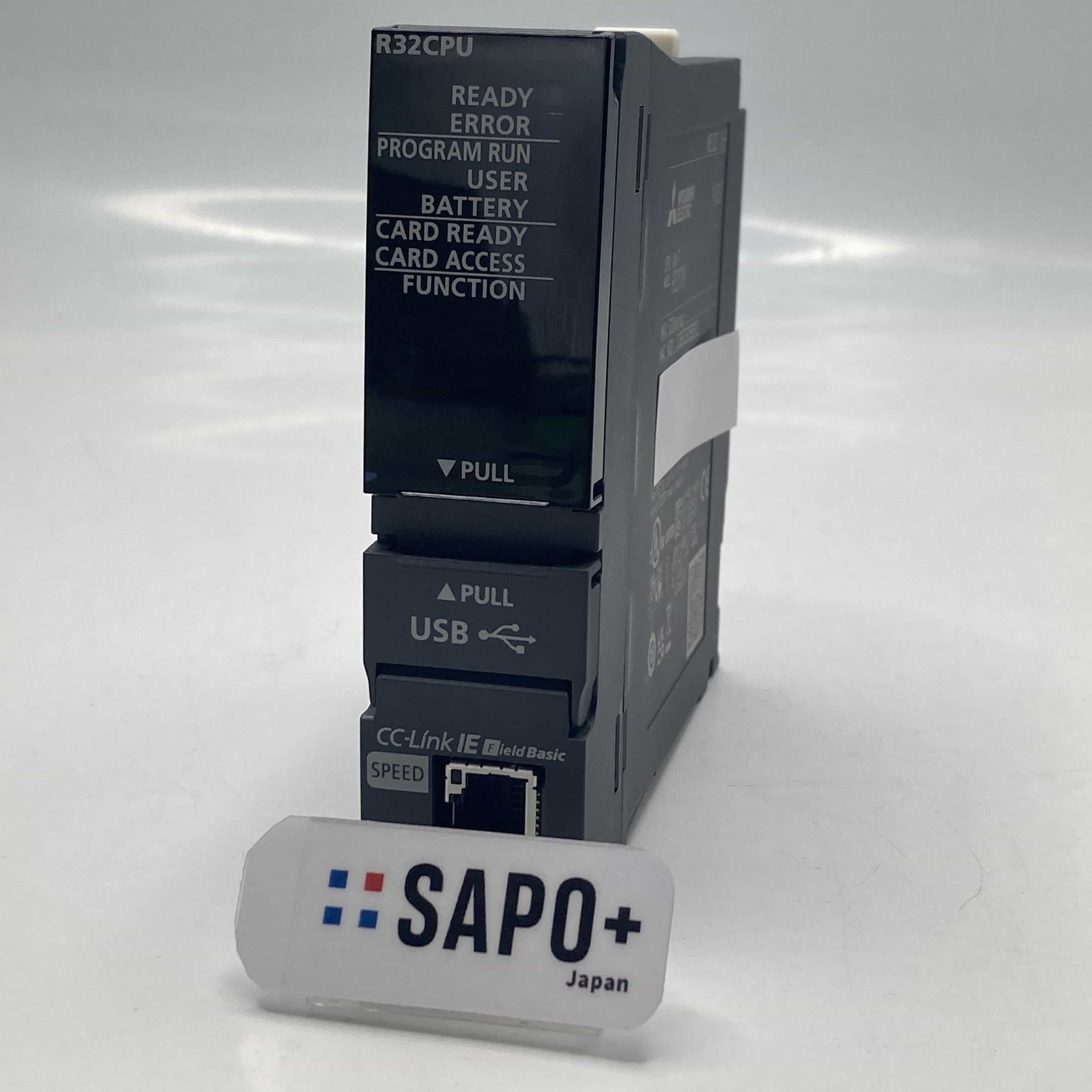 R32CPU 2023年製 美品/取付のみ MELSEC iQ-Rシリーズ シーケンサCPUユニット 三菱電機