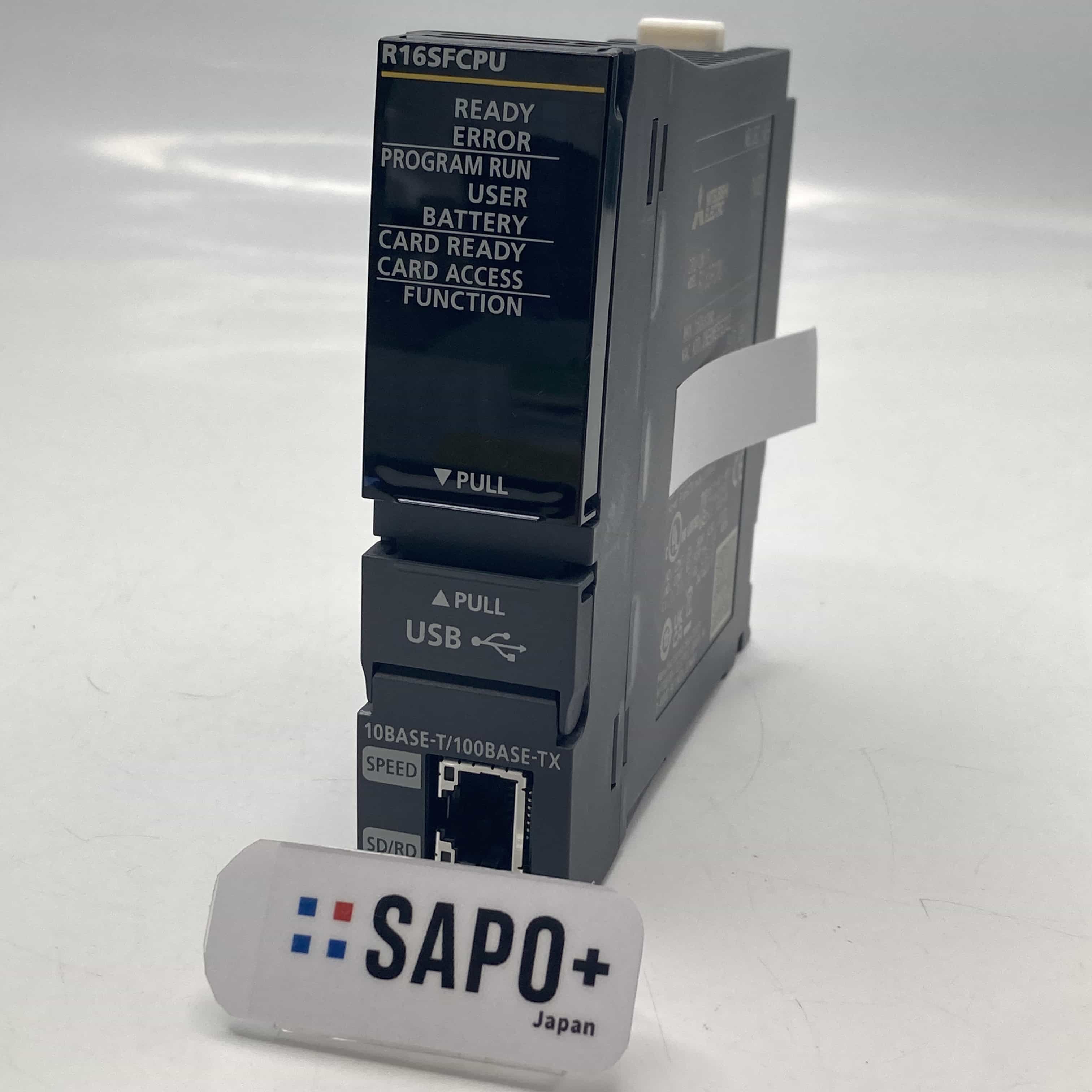 R16SFCPU  2023年製 美品/取付のみ MELSEC iQ-Rシリーズ シーケンサCPUユニット 三菱電機