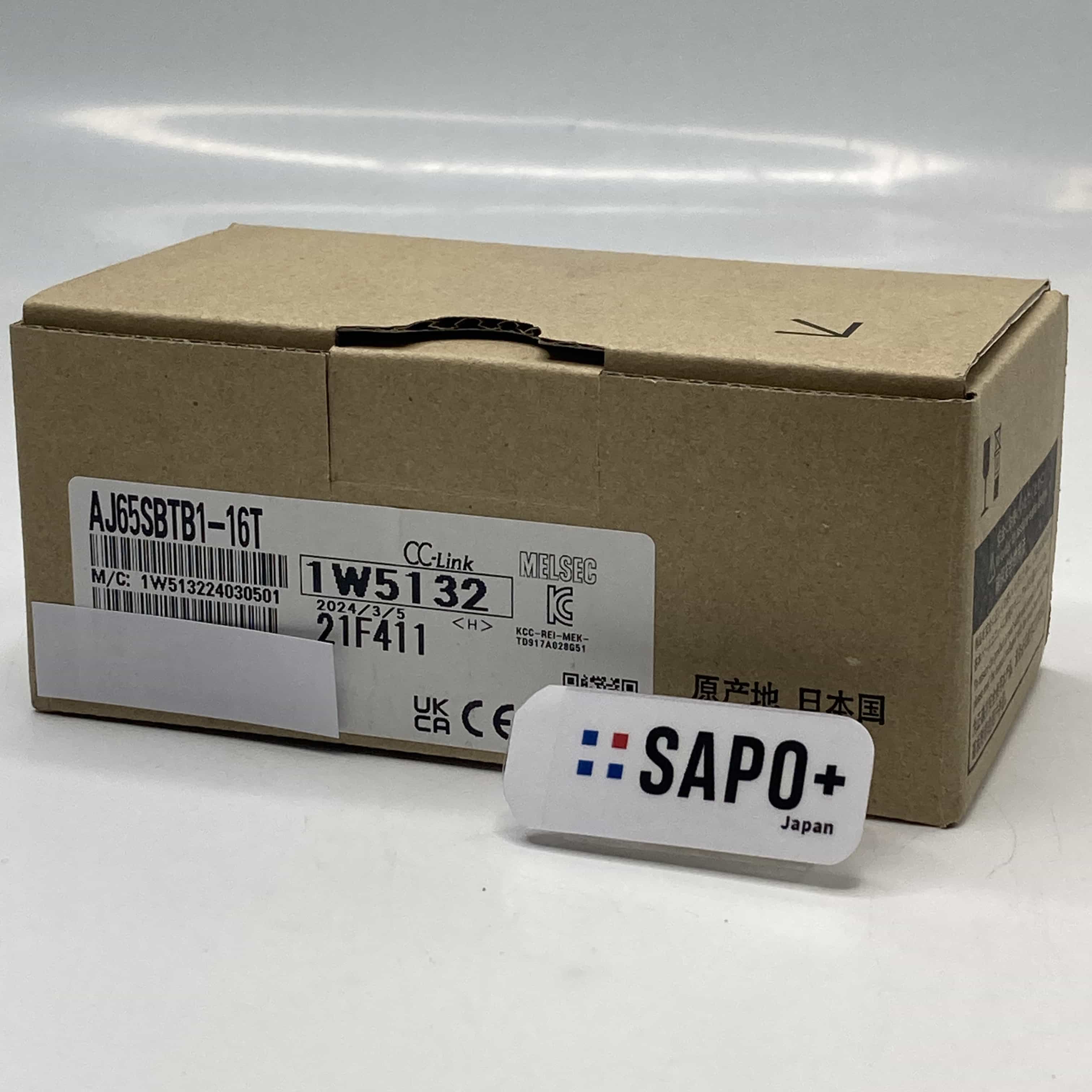 AJ65SBTB1-16T 2024年製 リモートI/Oユニット 三菱電機