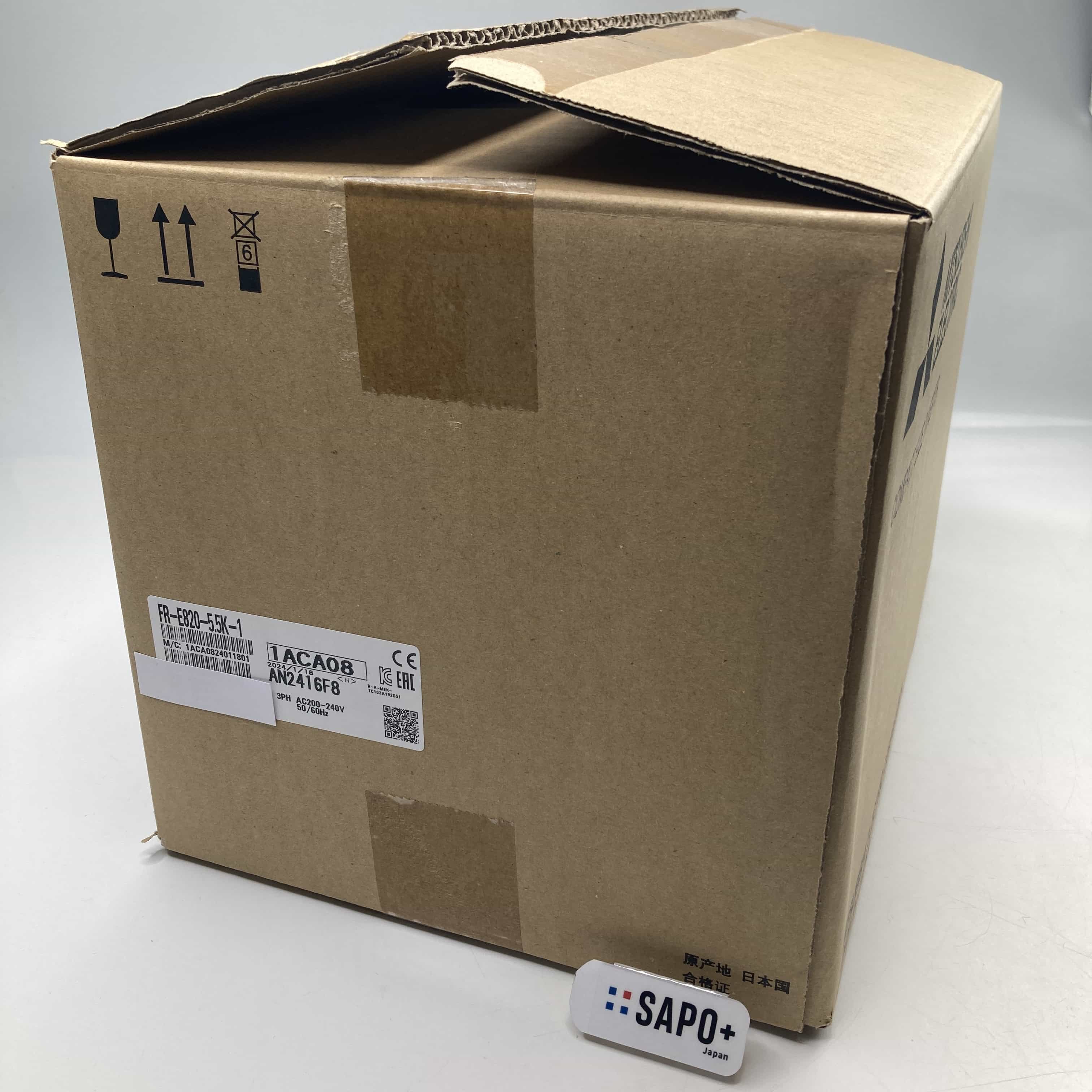 FR-E820-5.5K-1 2024年製 外箱開封済/外箱ダメージ有 インバータ 三菱電機
