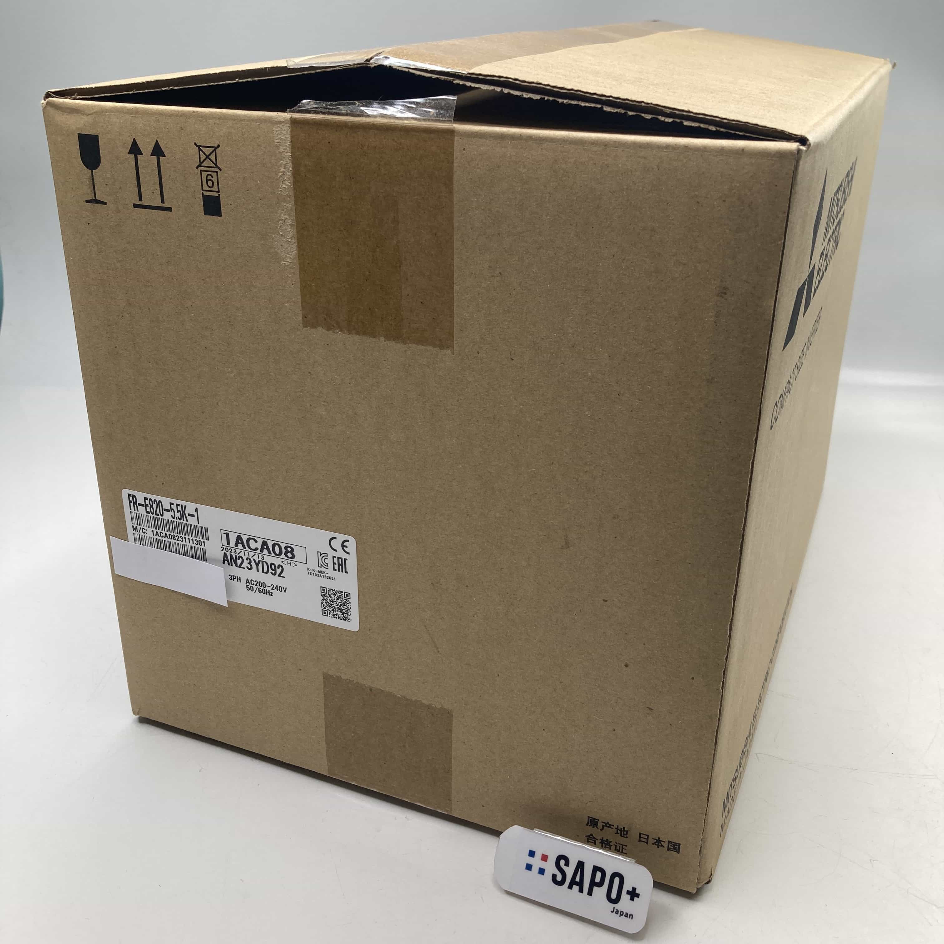 FR-E820-5.5K-1 2023年製 外箱開封済/外箱ダメージ有 インバータ 三菱電機
