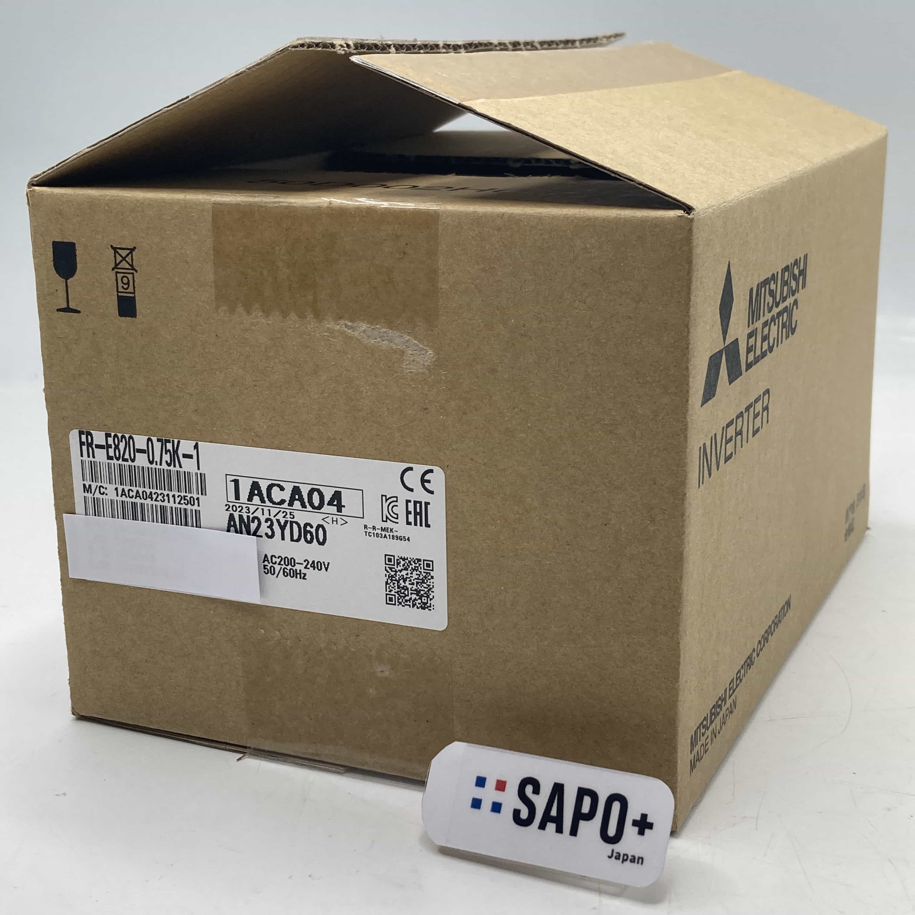 FR-E820-0.75K-1 2023年製 外箱開封済/外箱ダメージ有 インバータ 三菱電機