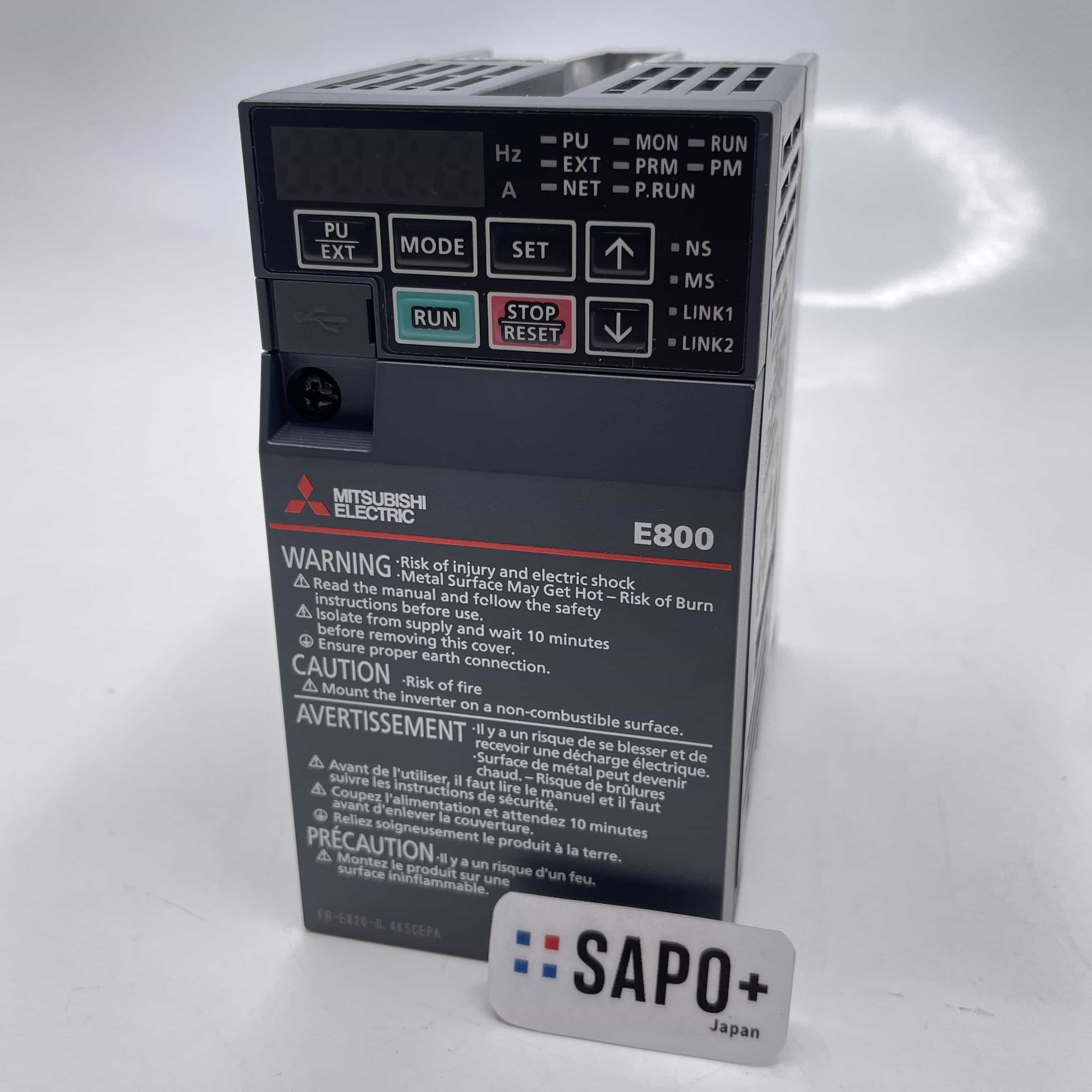 FR-E820-0.4KSCEPA 取付のみ 2022年製 インバータ 三菱電機