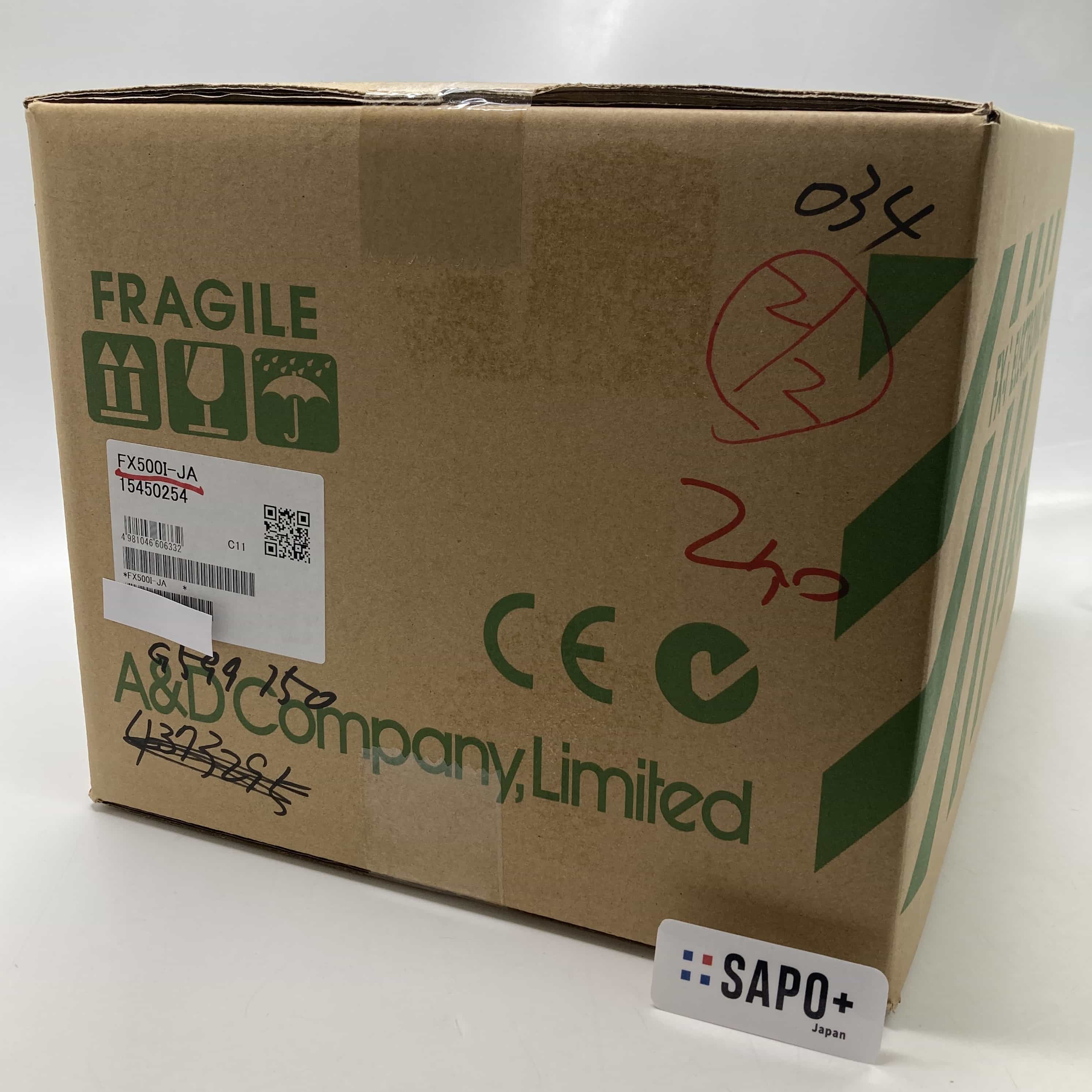 FX-500I-JA 箱印字有/テープ跡有/箱開封済 汎用電子天びん FX-iシリーズ A&D