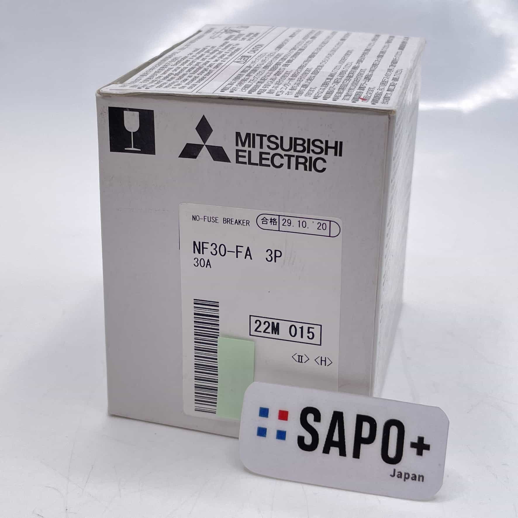 NF30-FA 3P 30A 2020年製 配線用遮断器 三菱電機