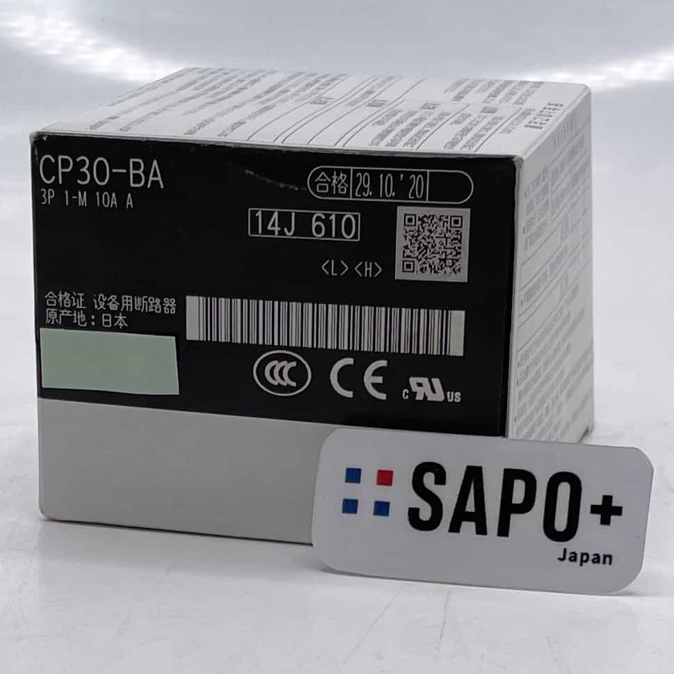 CP30-BA 3P 1-M 10A A 2020年製 サーキットプロテクタ 三菱電機