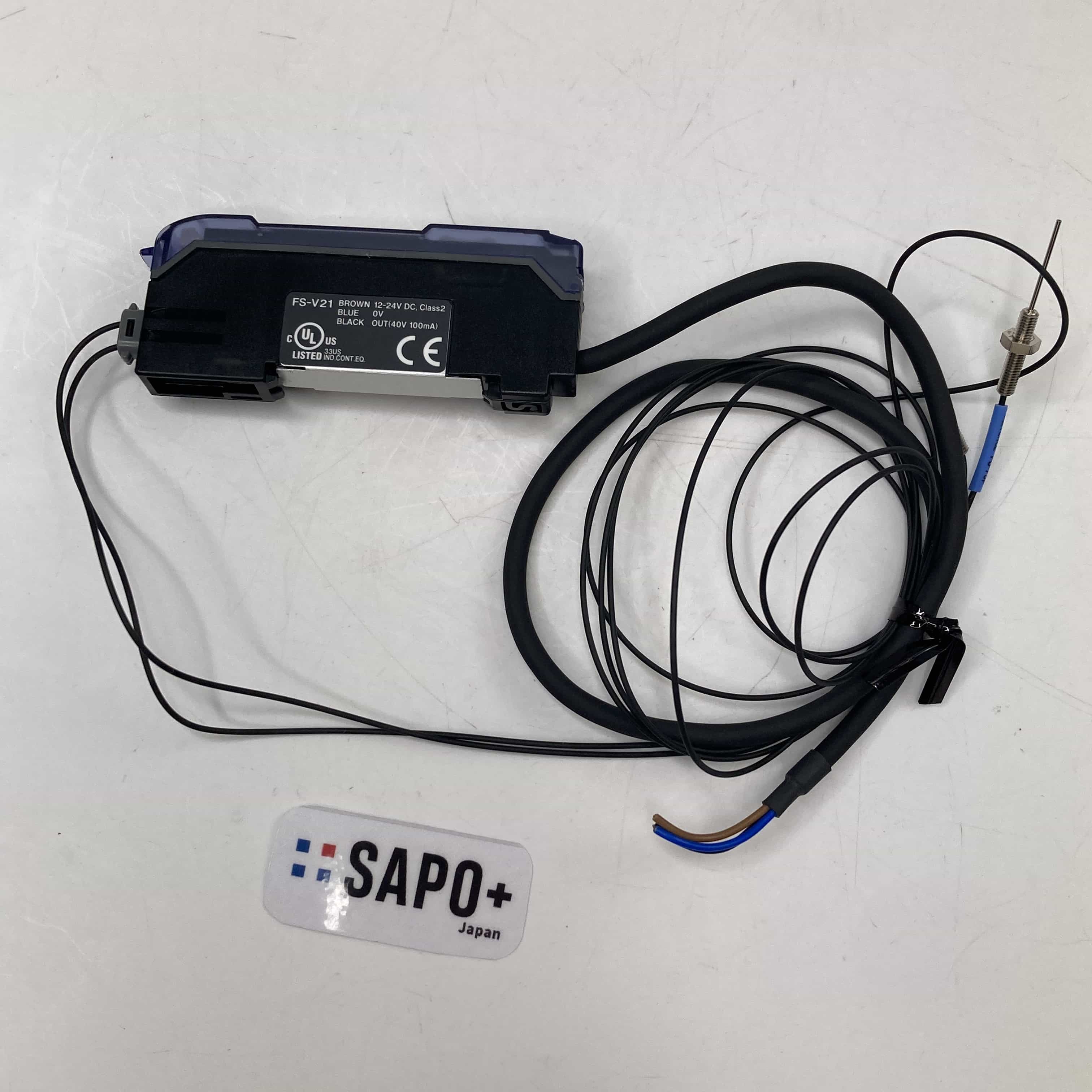 FS-V21+FU-75F アンプ＋ファイバユニット キーエンス