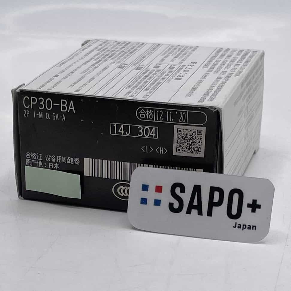 CP30-BA 2P 1-M 0.5A A 2020年製 外箱ダメージ有 サーキットプロテクタ 三菱電機