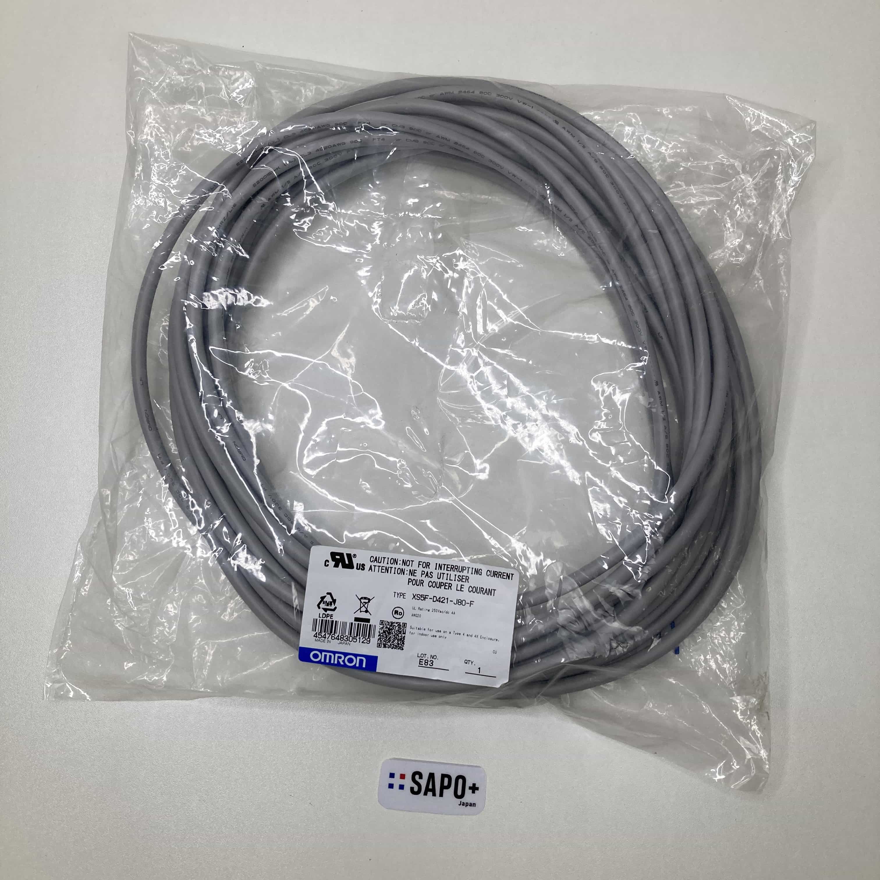 XS5F-D421-J80-F センサ用ケーブル オムロン