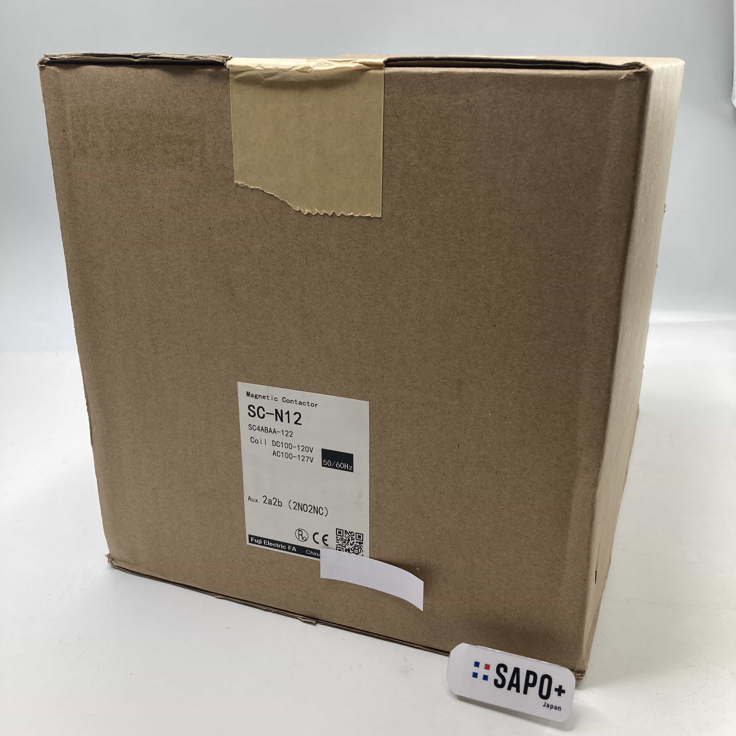 SN-N12 DC100-120V AC100-127V 2a2b  外箱ダメージ有 パワーリレー 富士電機