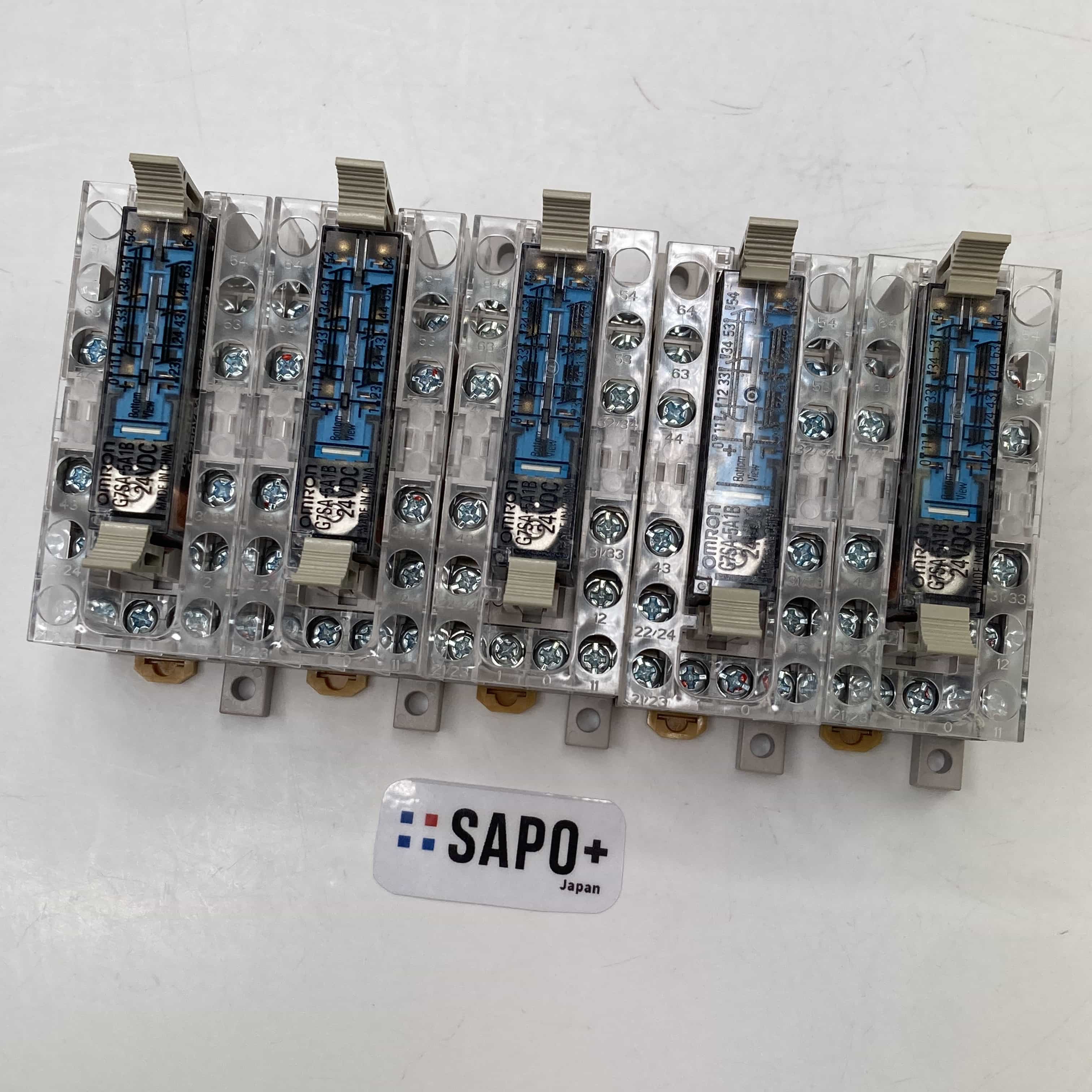 G7SA-5A1B ソケット付 5個セット   セーフティリレー オムロン