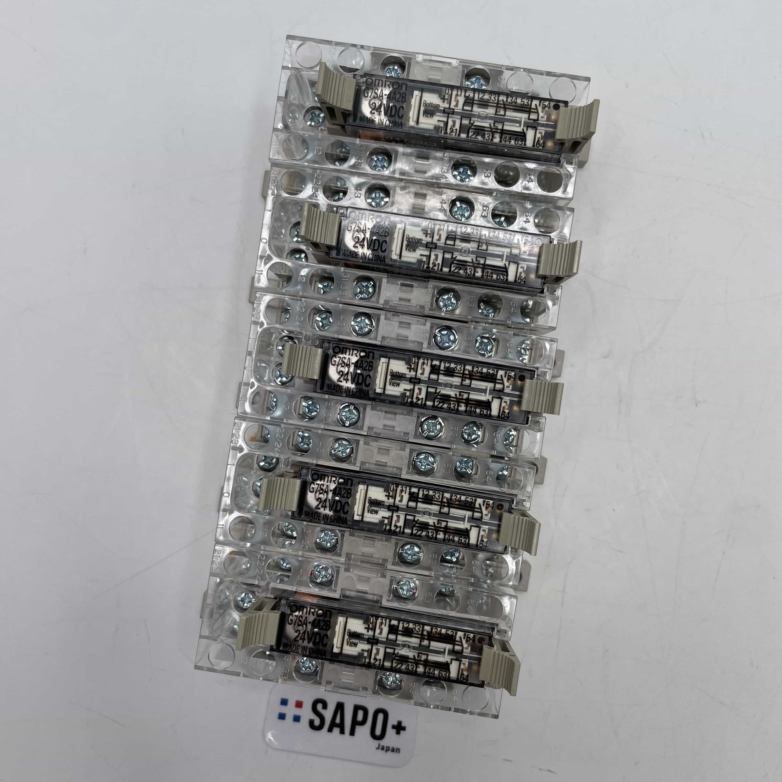 G7SA-4A2B ソケット付 5個セット   セーフティリレー オムロン