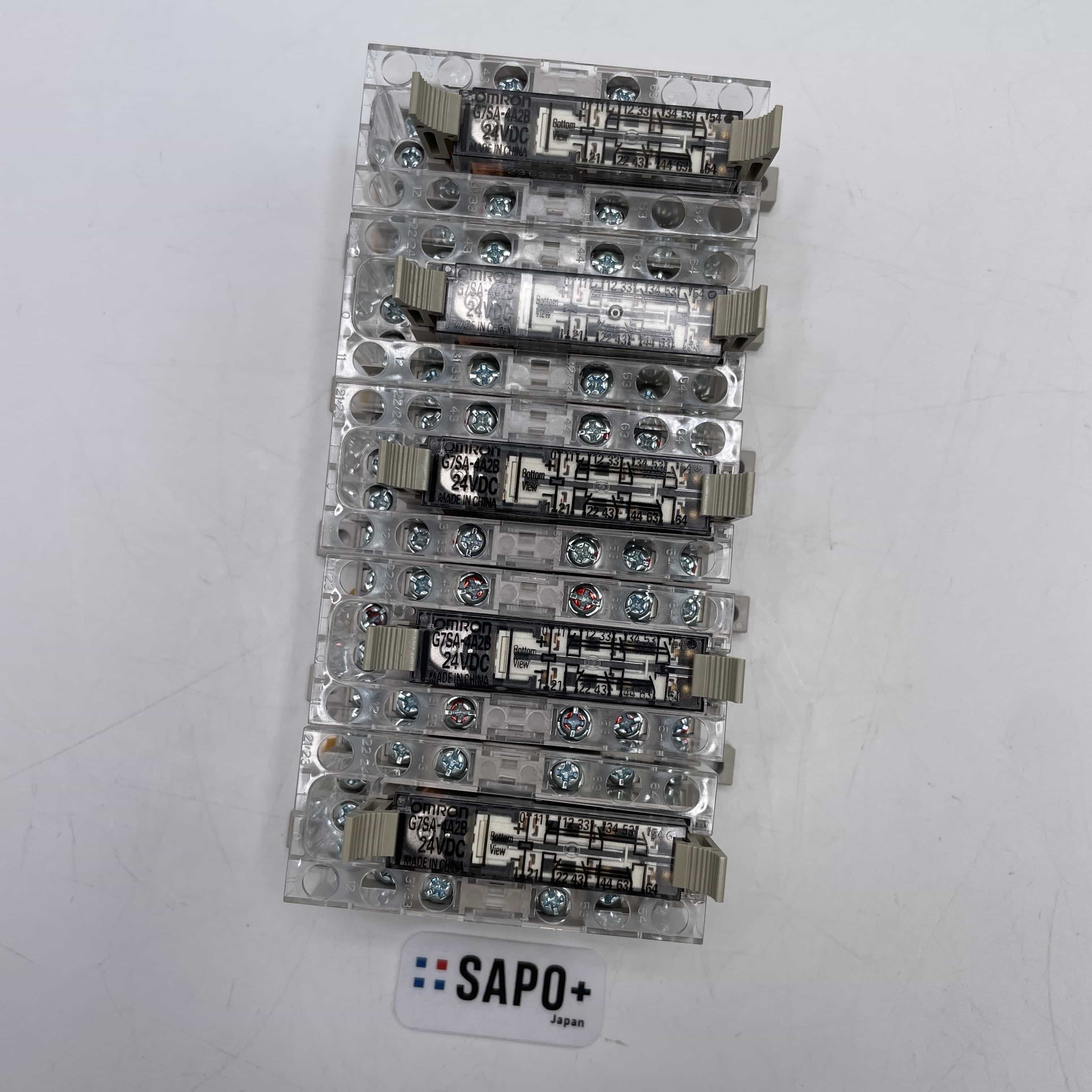 G7SA-4A2B ソケット付 5個セット   セーフティリレー オムロン