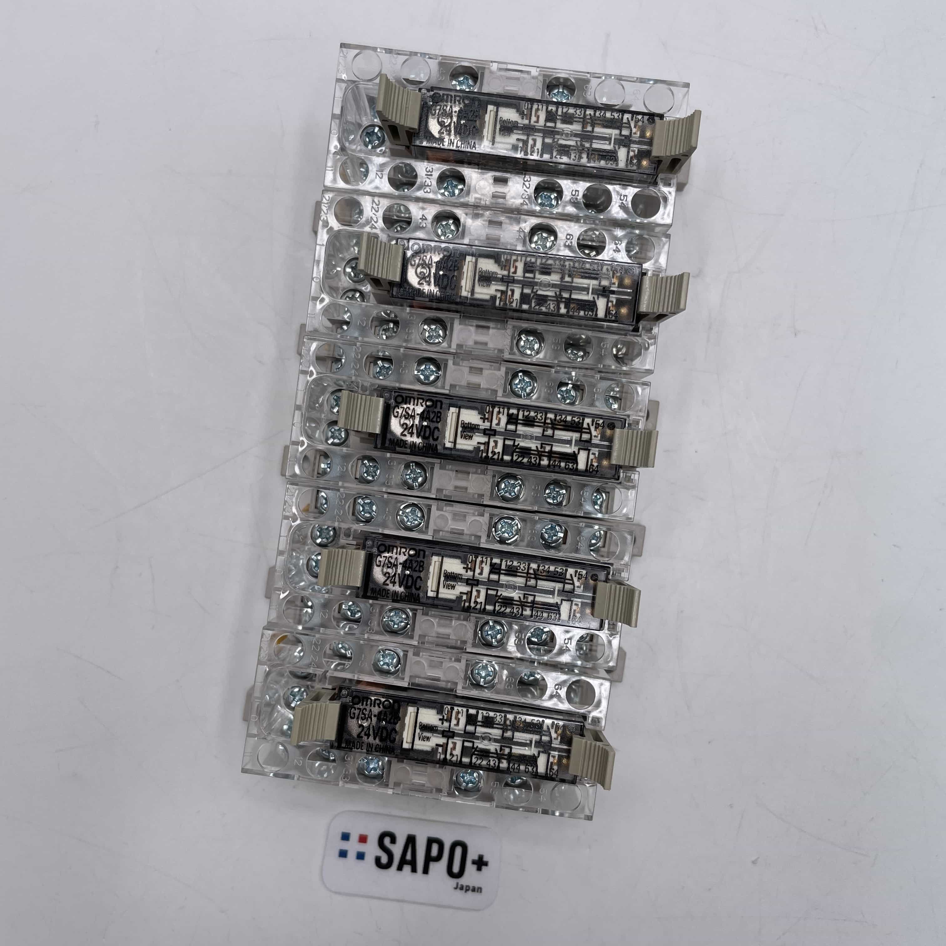 G7SA-4A2B ソケット付 5個セット   セーフティリレー オムロン