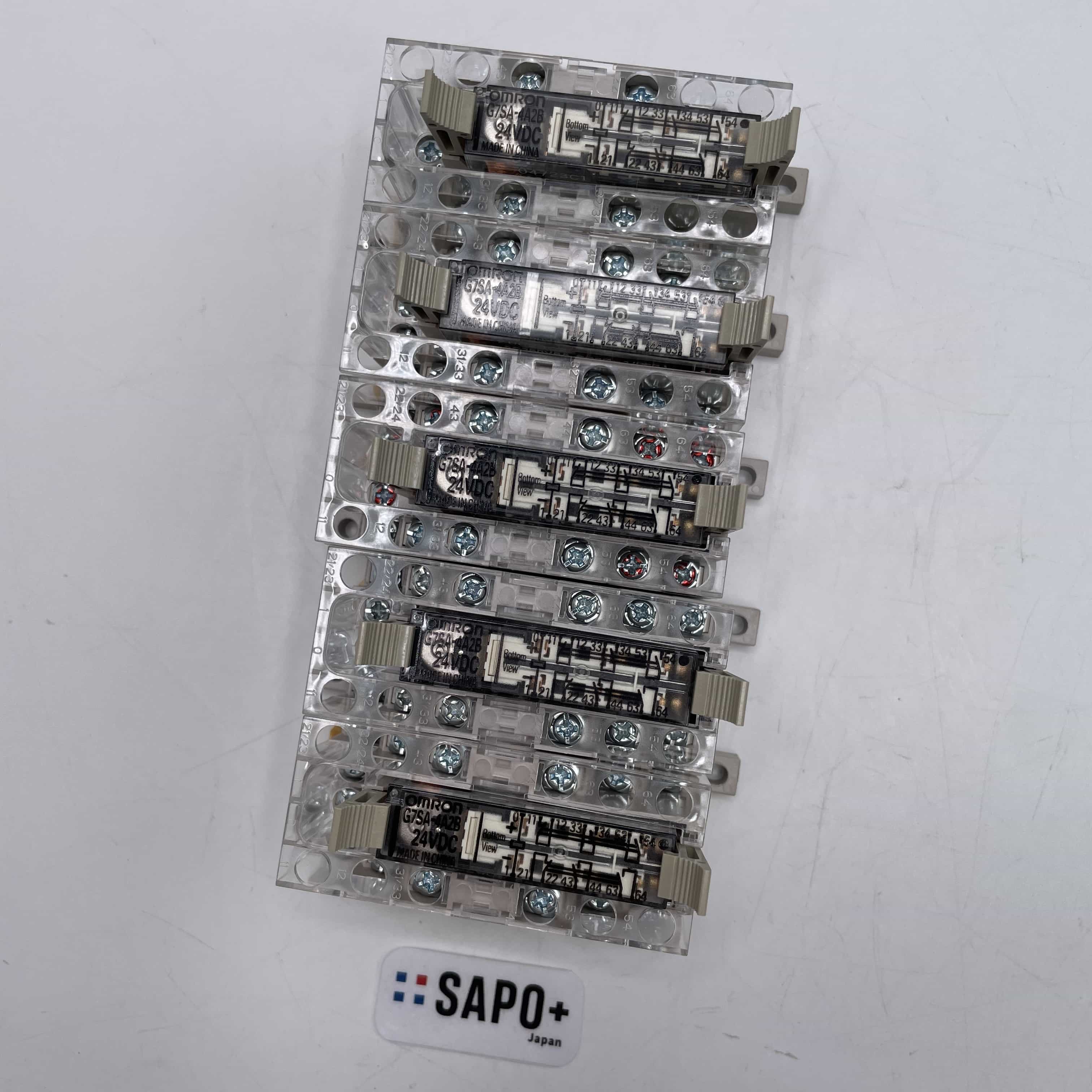 G7SA-4A2B ソケット付 5個セット   セーフティリレー オムロン