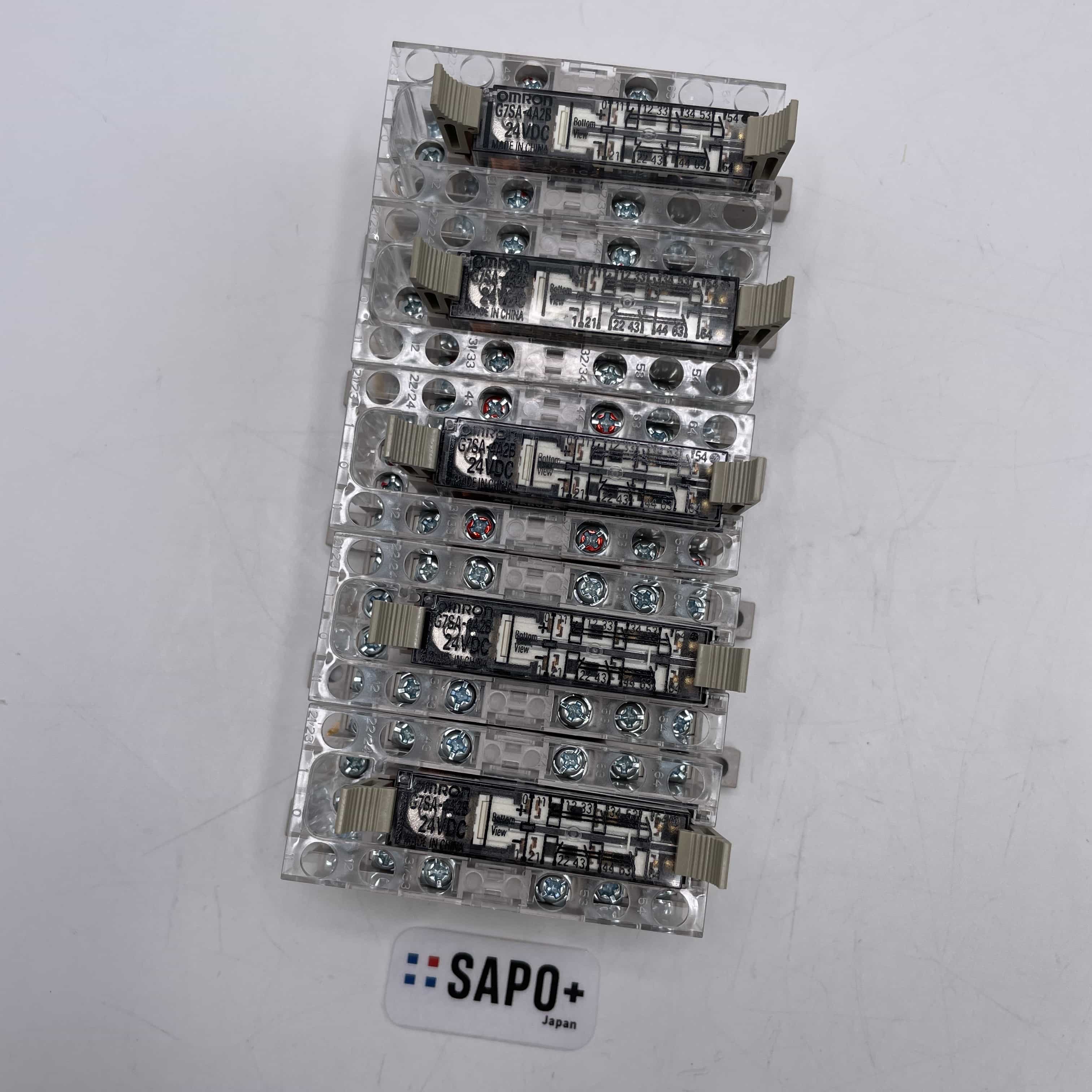 G7SA-4A2B ソケット付 5個セット   セーフティリレー オムロン