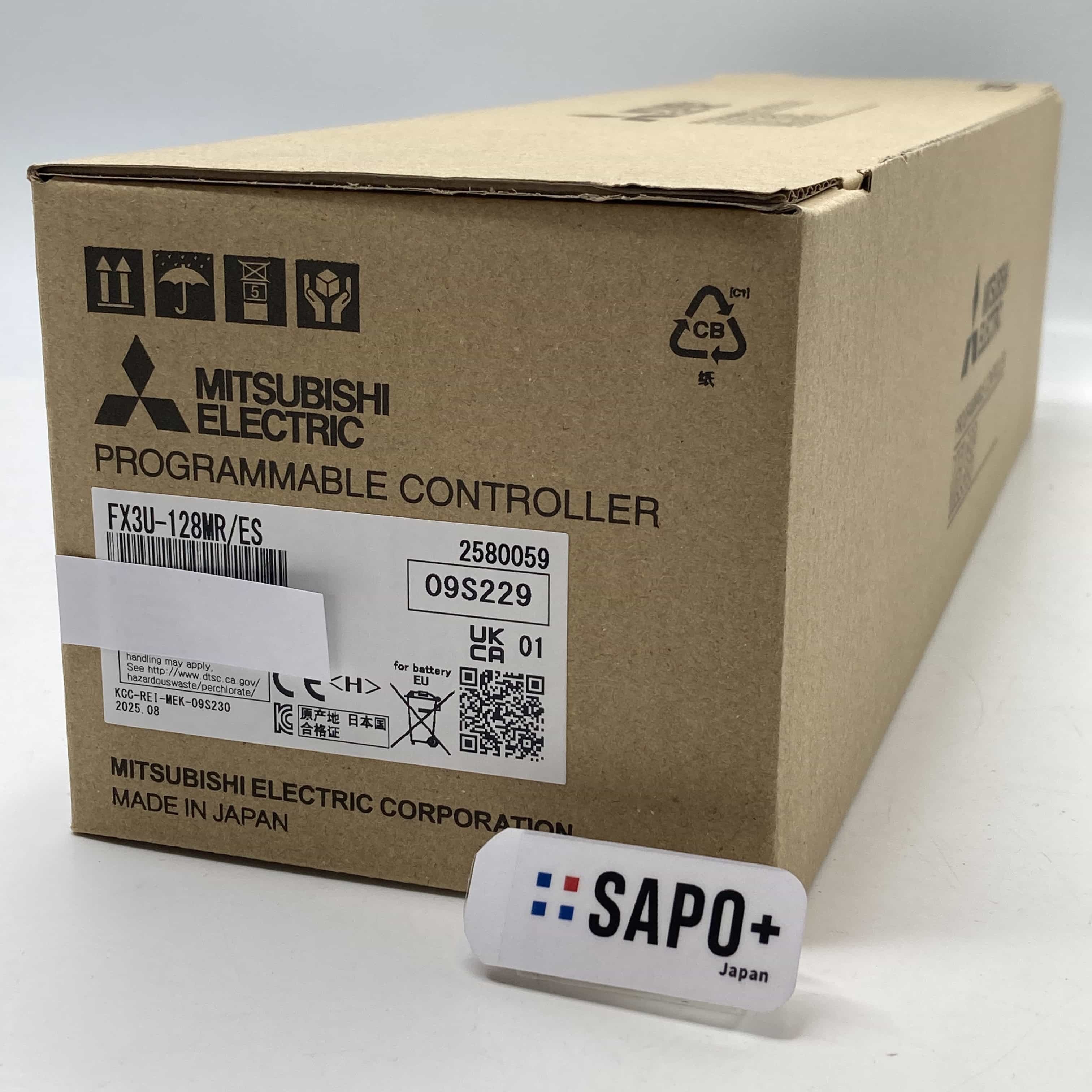 FX3U-128MR/ES 2025年製 プログラマブルコントローラ 三菱電機