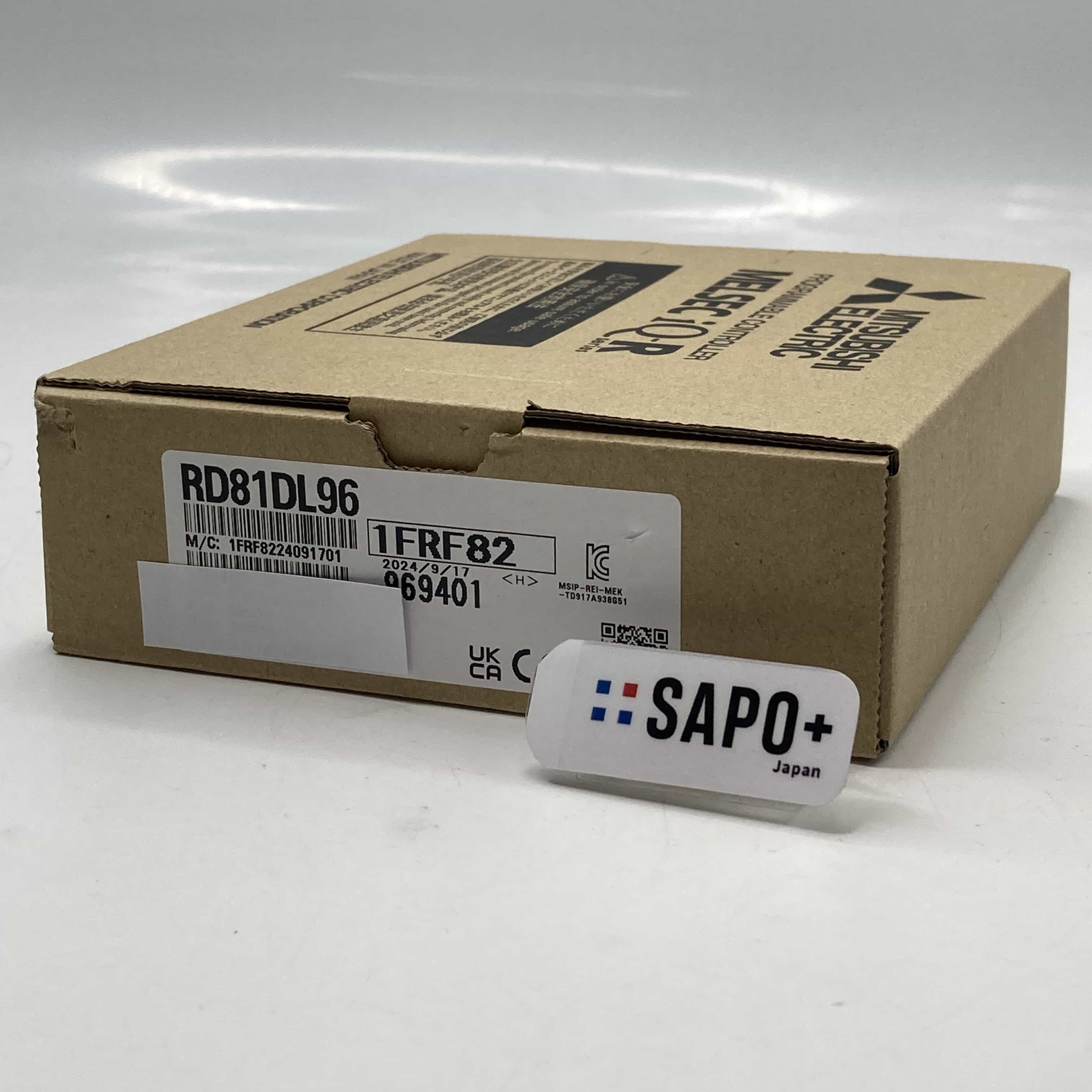 RD81DL96 2024年製 外箱ダメージ有 パルス入出力ユニット 三菱電機