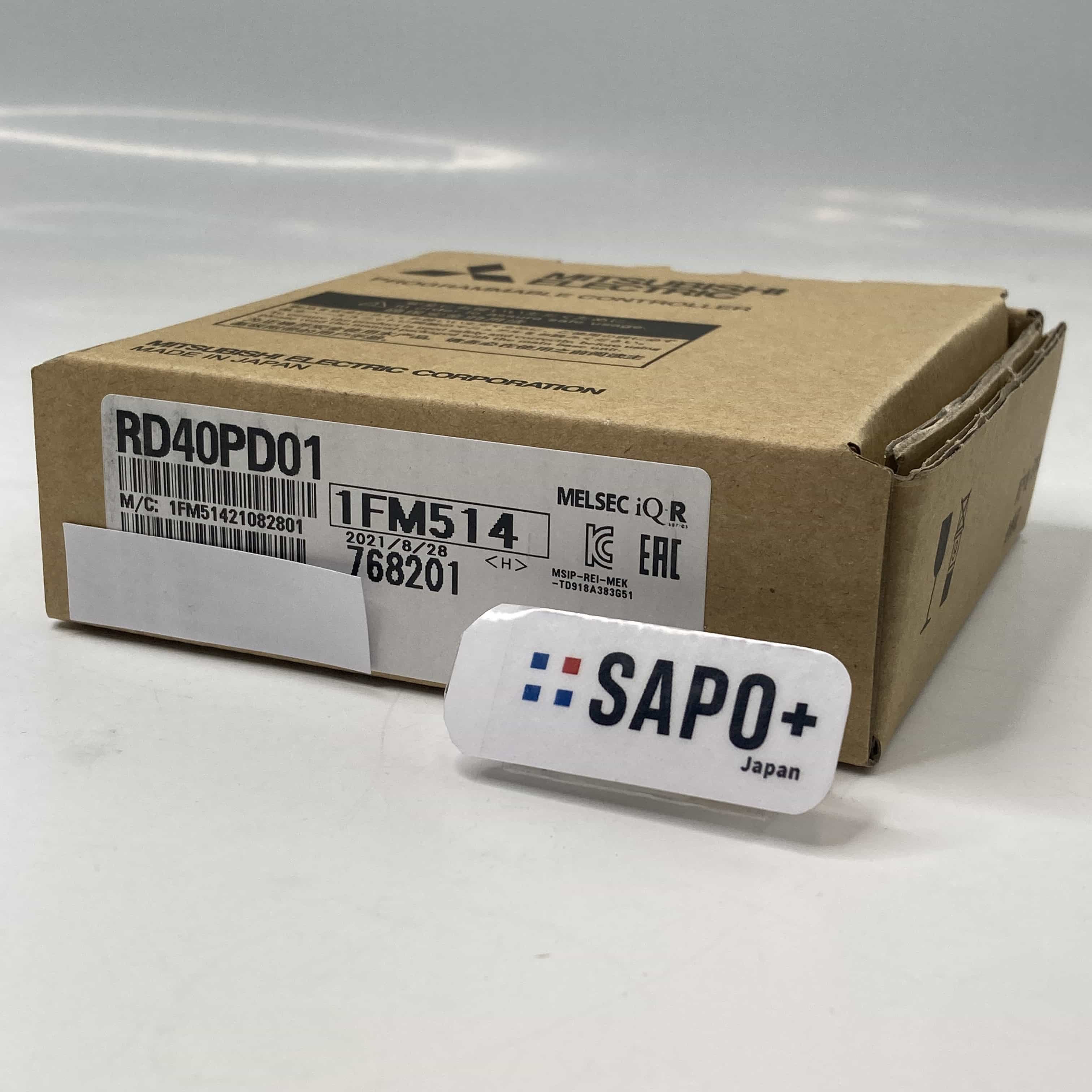 RD40PD01 2021年製 フレキシブル高速I/O制御ユニット 三菱電機