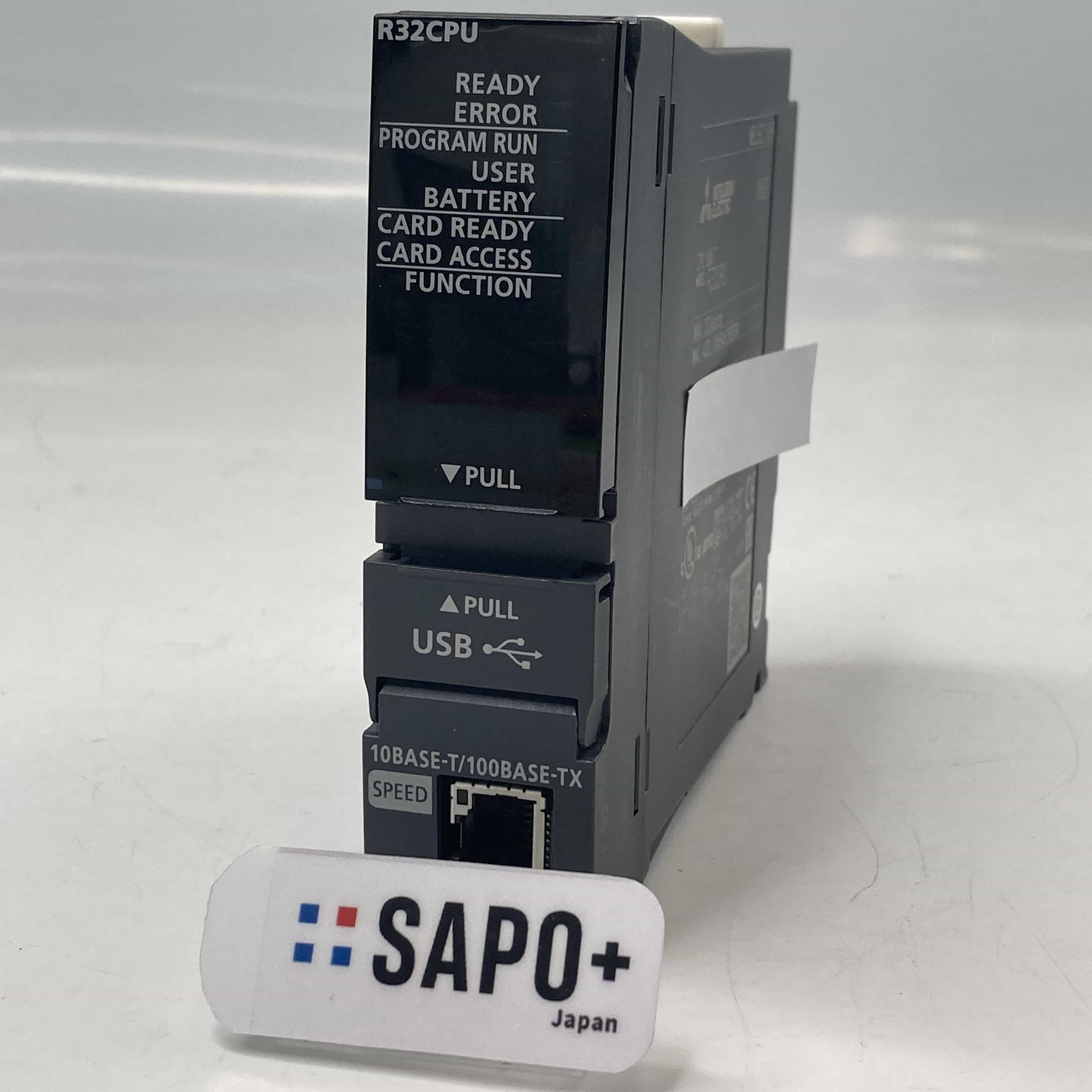 R32CPU 2016年製 カバー破損有 CPUユニット 三菱電機