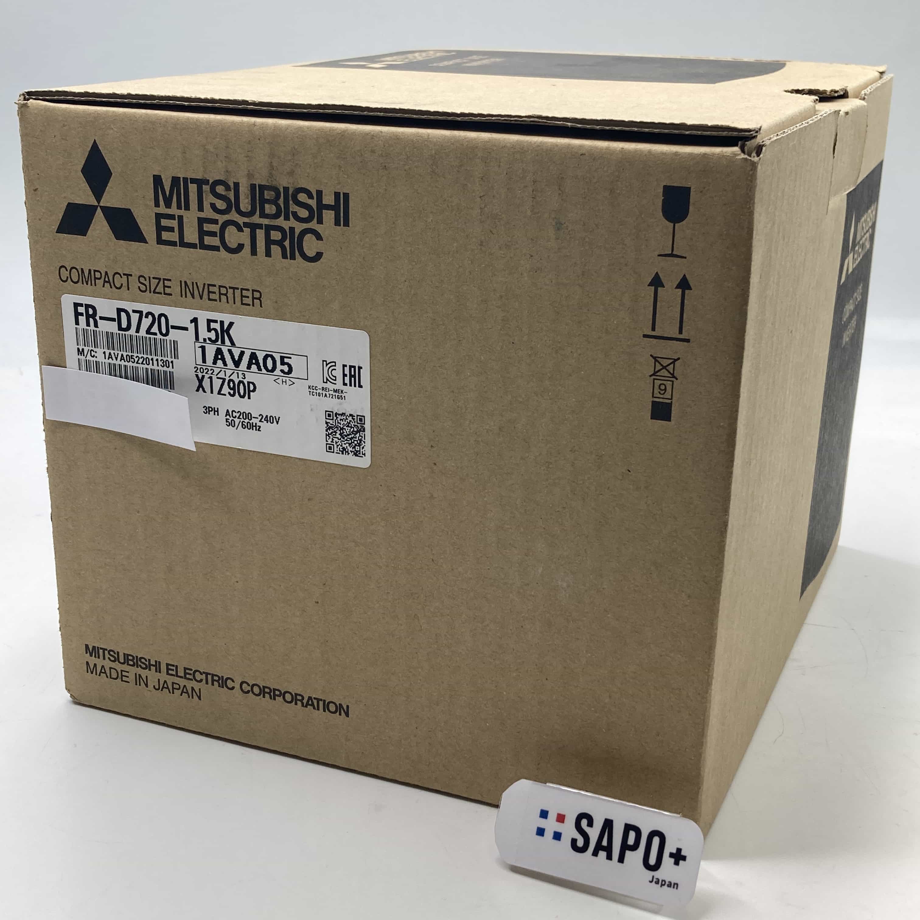 FR-D720-1.5K 2022年製 インバータ 三菱電機