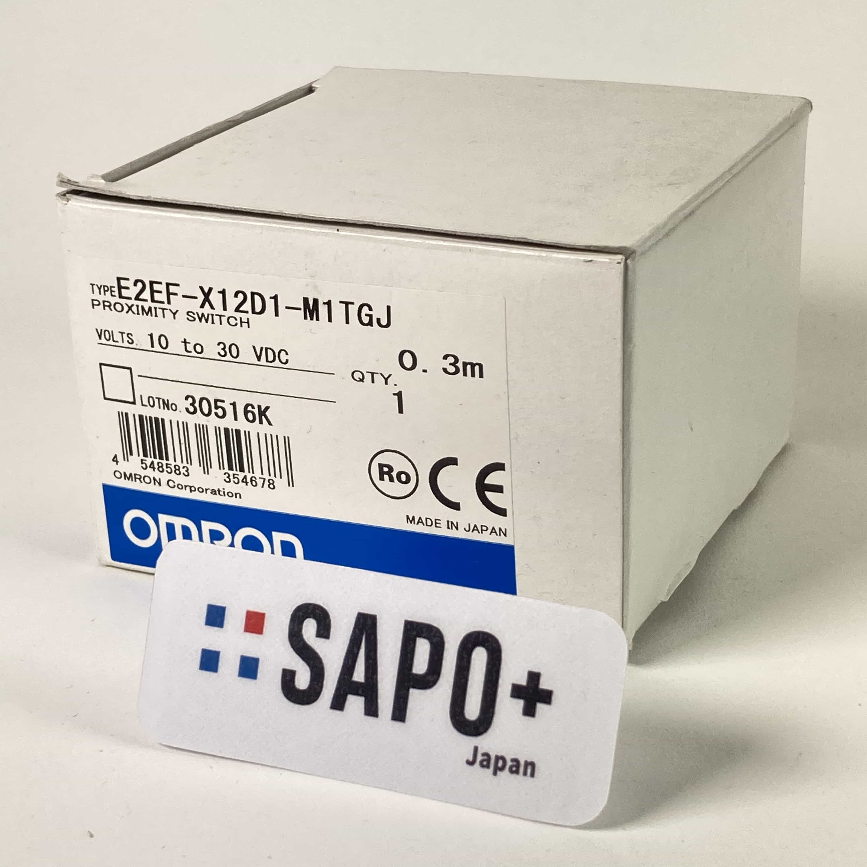 E2EF-X12D1-M1TGJ 0.3M 近接センサ（E2EFシリーズ） オムロン