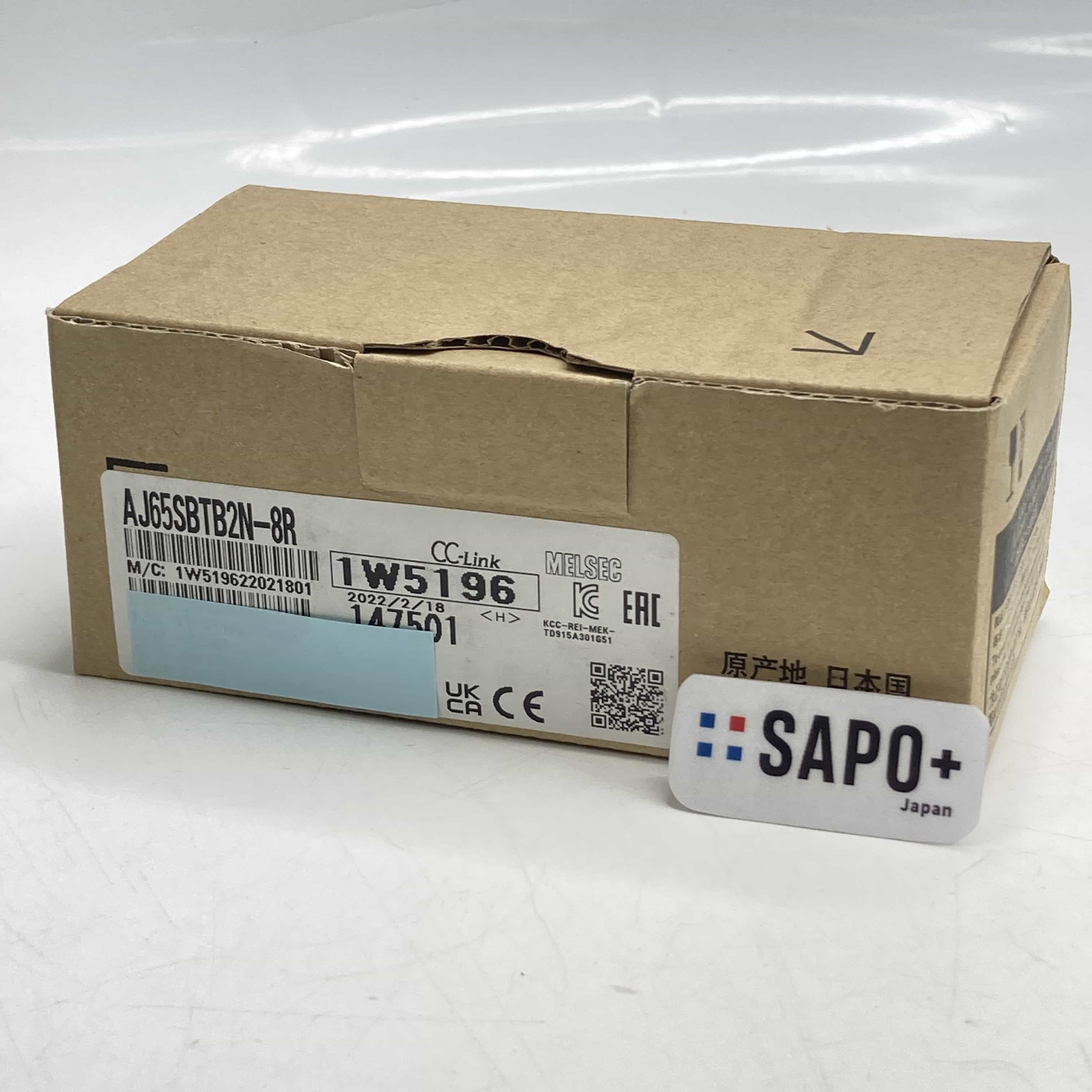 AJ65SBTB2N-8R 2022年製 内袋無 CC-Link小形タイプリモートI/Oユニット 出力8点 三菱電機