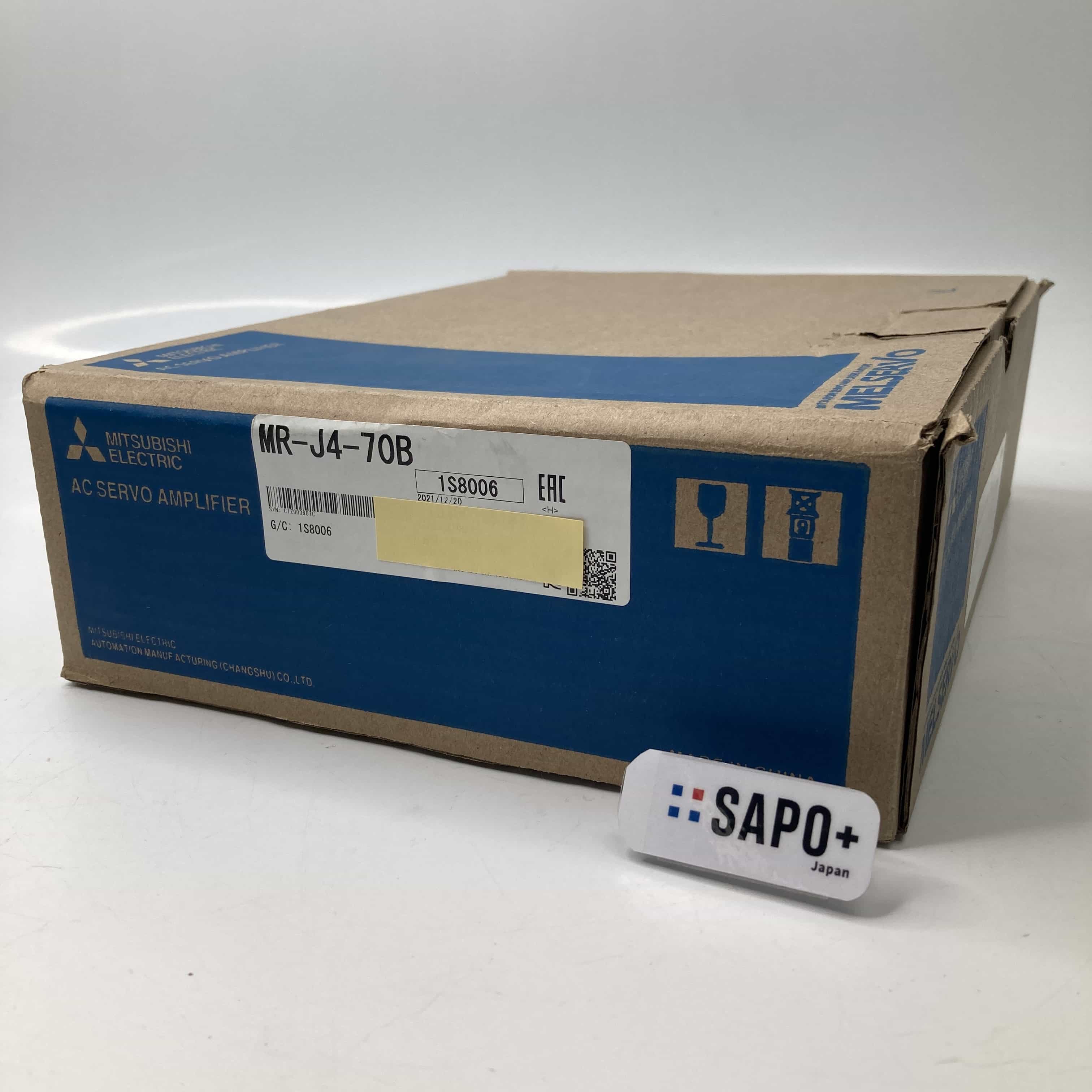 MR-J4-70B 2021年製 箱破れ有 MR-J4シリーズ ACサーボモータ 三菱電機