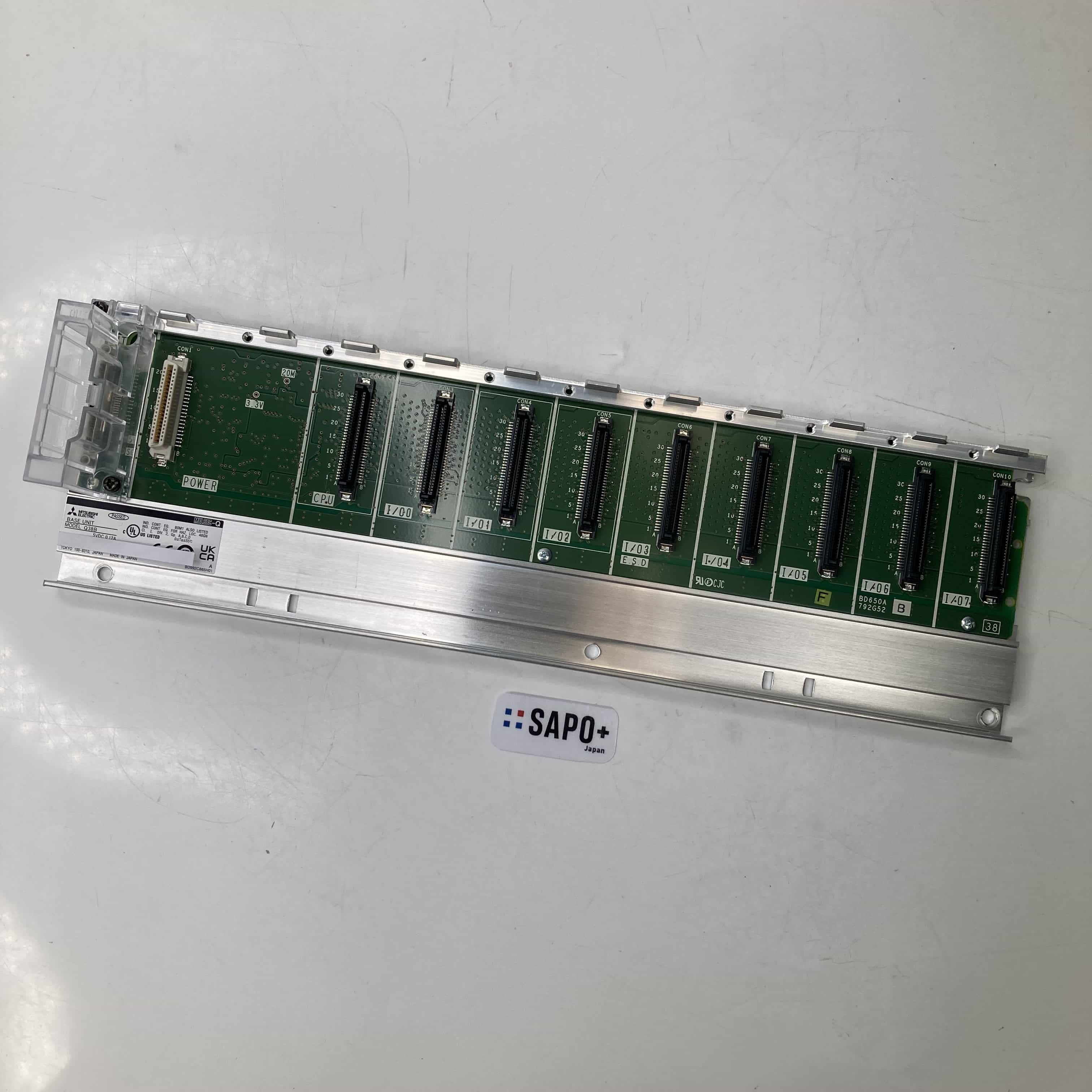 Q38B 2021年製 MELSEC-Q 基本ベースユニット 三菱電機