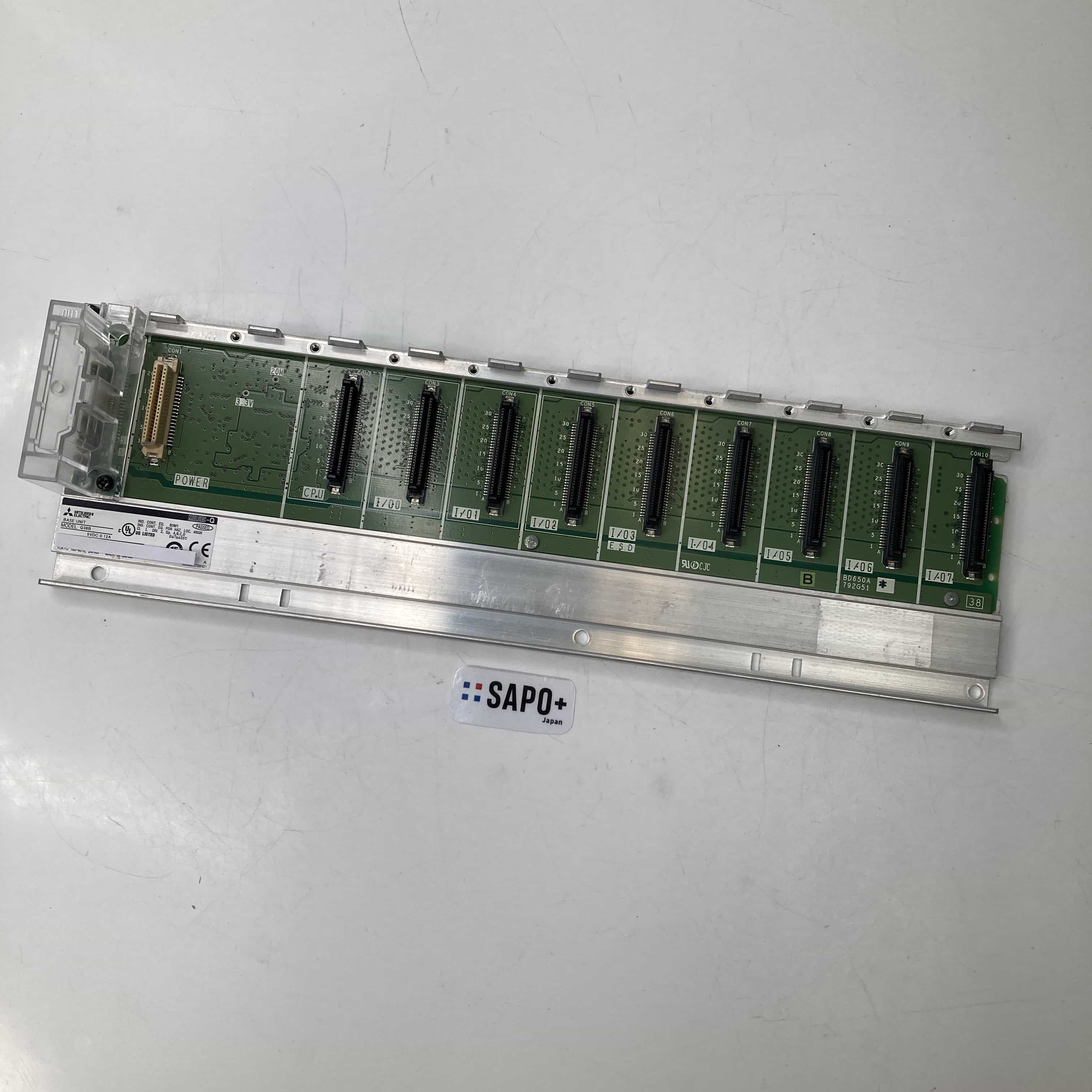 Q38B 2016年製 MELSEC-Q 基本ベースユニット 三菱電機