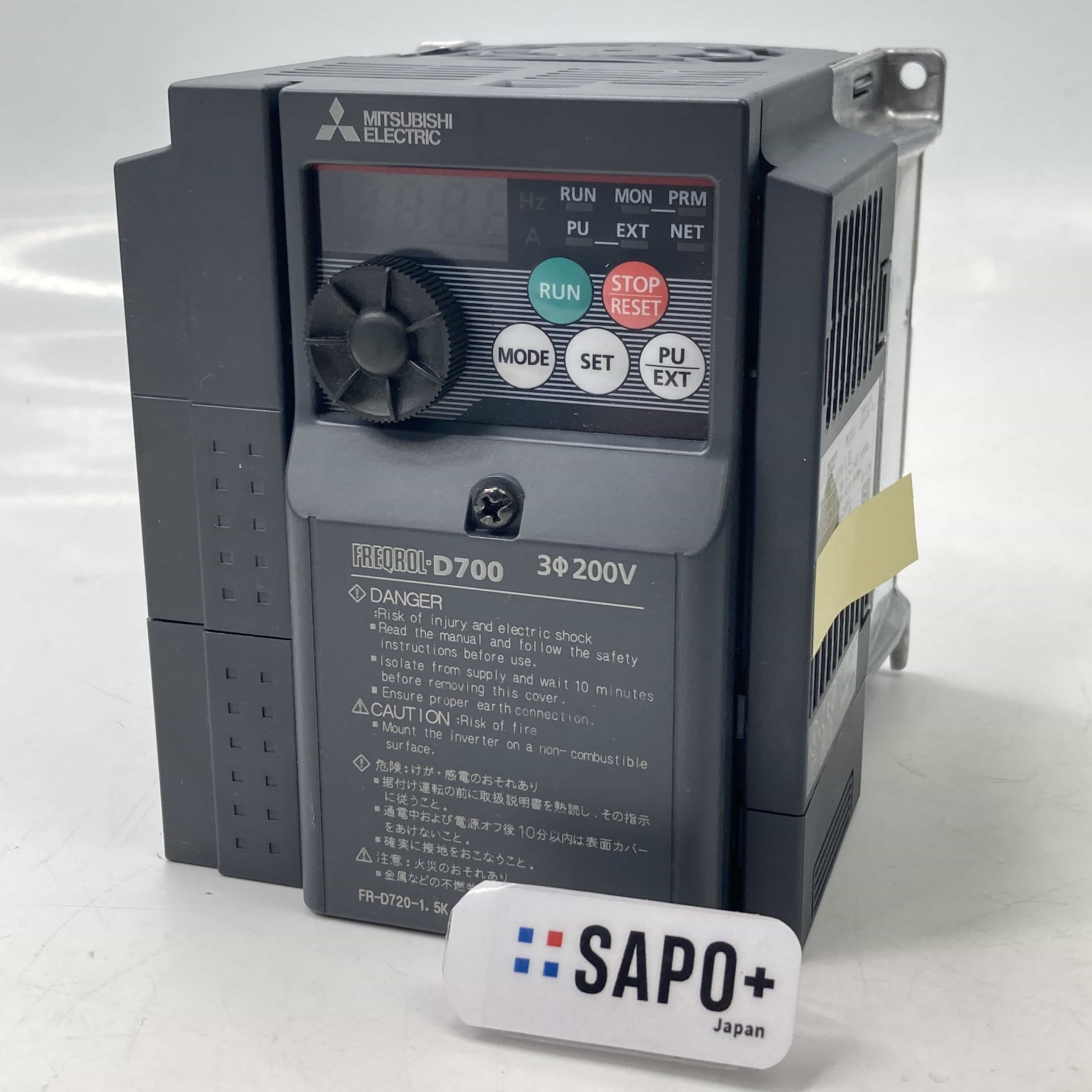 FR-D720-1.5K 2021年製 FR-Dシリーズ インバータ 三菱電機