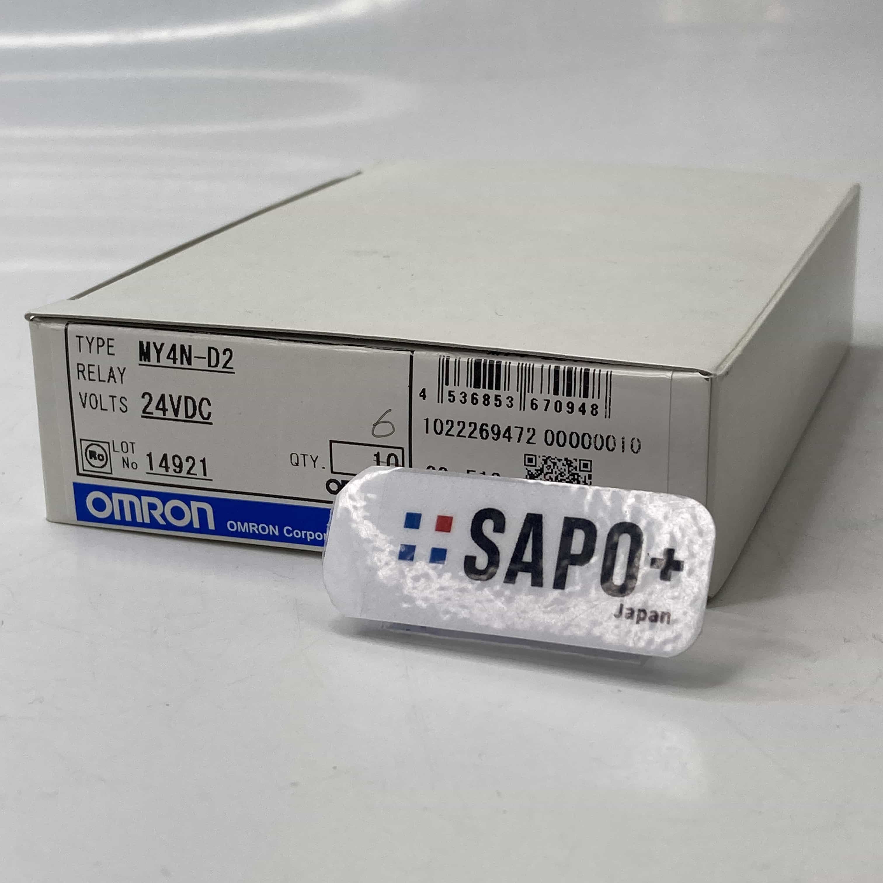 MY4N-D2 24VDC   印字有 汎用リレー（4接点） オムロン