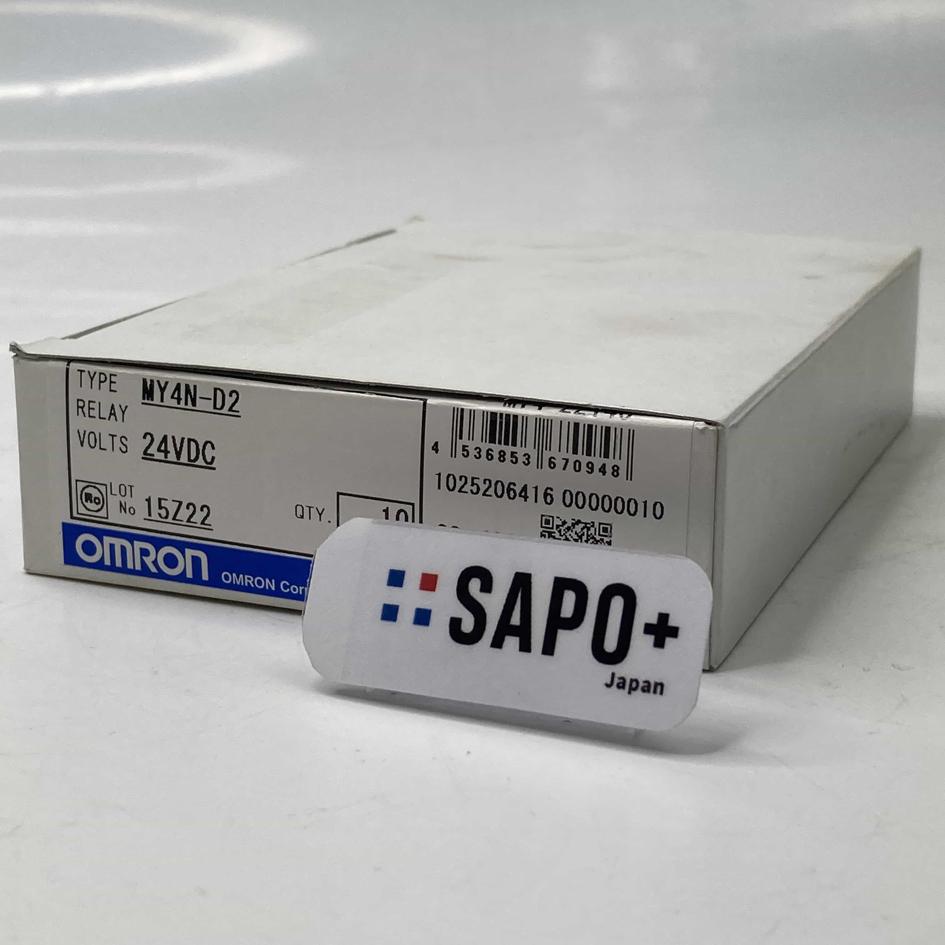MY4N-D2 24VDC   箱汚れ有 ミニパワーリレー オムロン