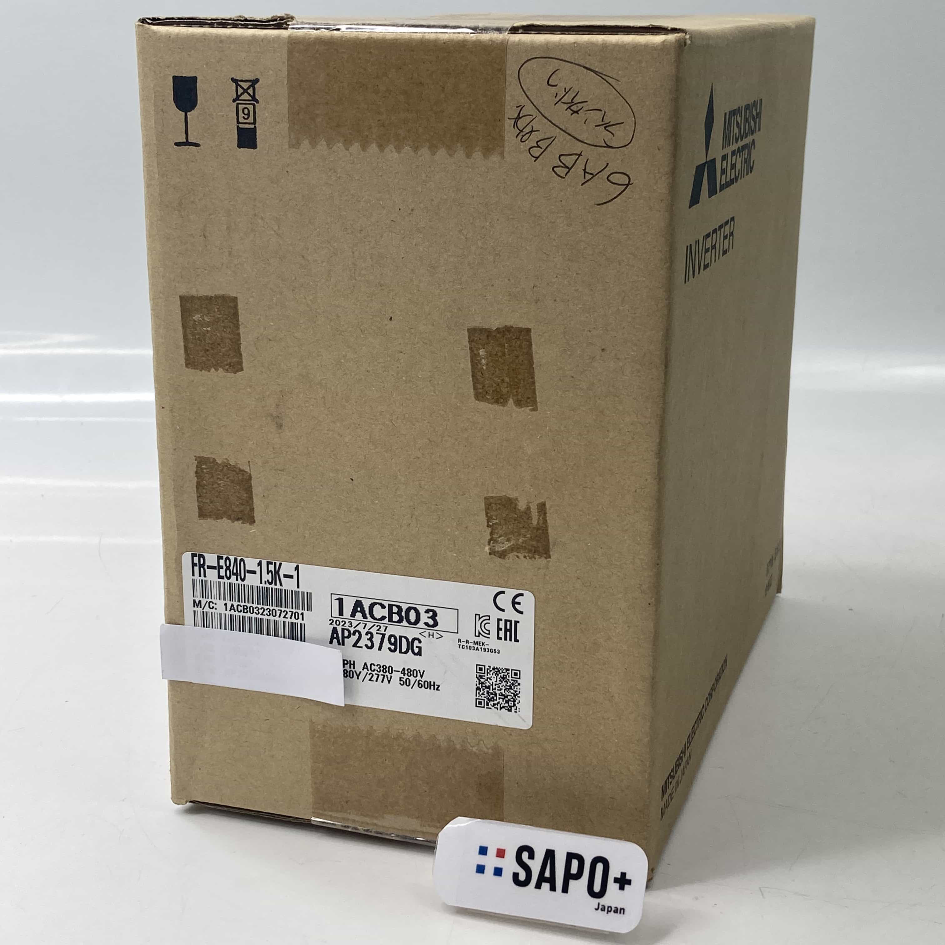 FR-E840-1.5K-1 2023年製 箱汚れ有 インバータ 三菱電機