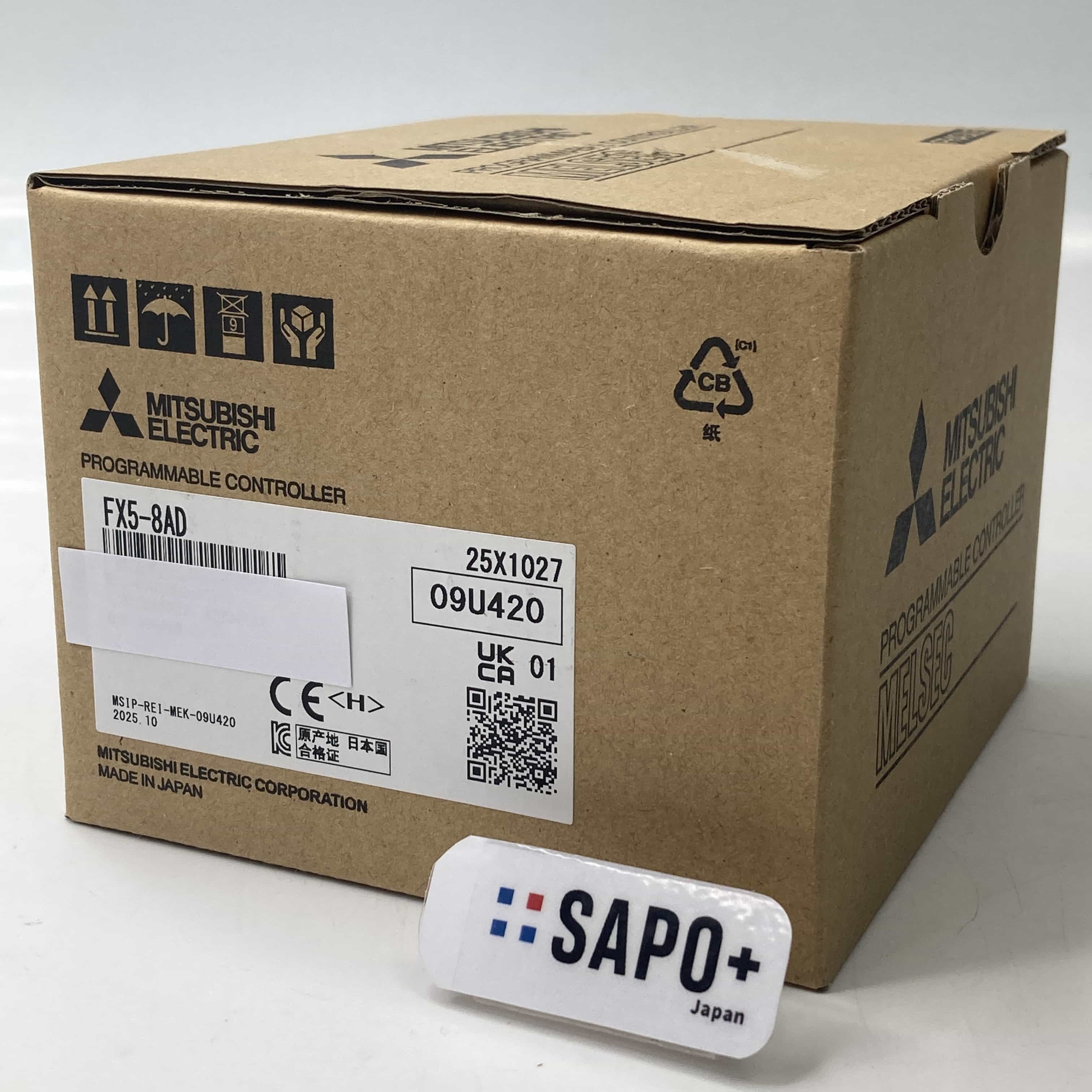 【新品】三菱電機 FX5-8AD 8点アナログ入力 FX5-8AD | Analogue I/O Module | PLC Compact | PLC | Catalogue