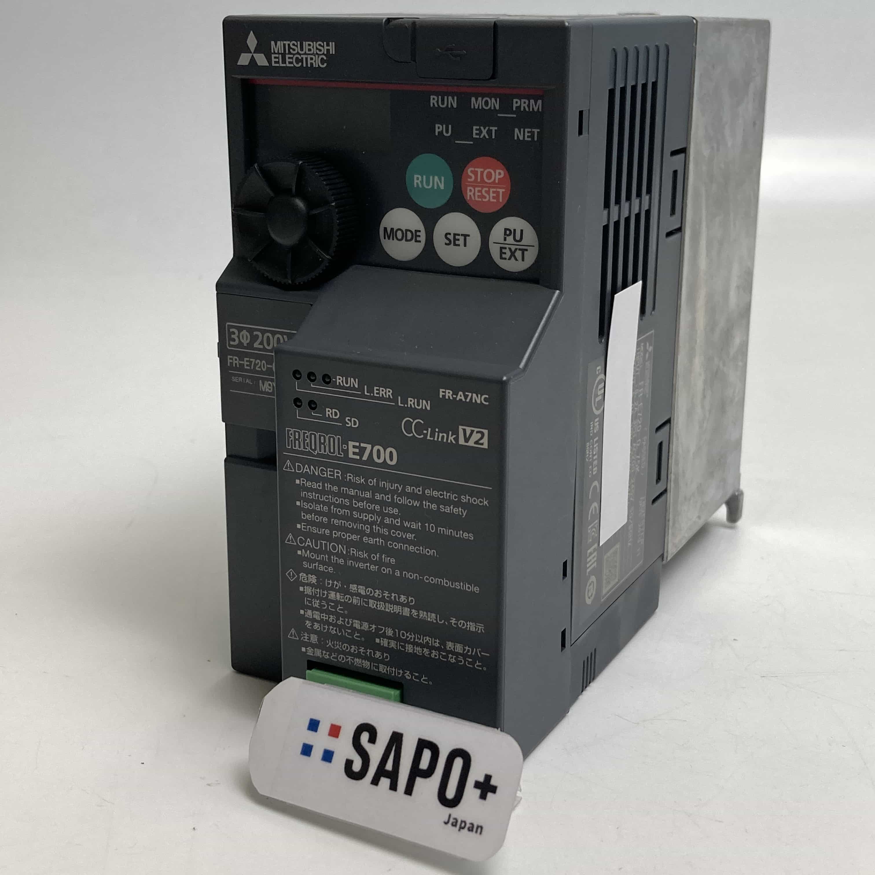 FR-E720-0.75K (FR-A7NC付属) 2019年製 インバータ 三菱電機