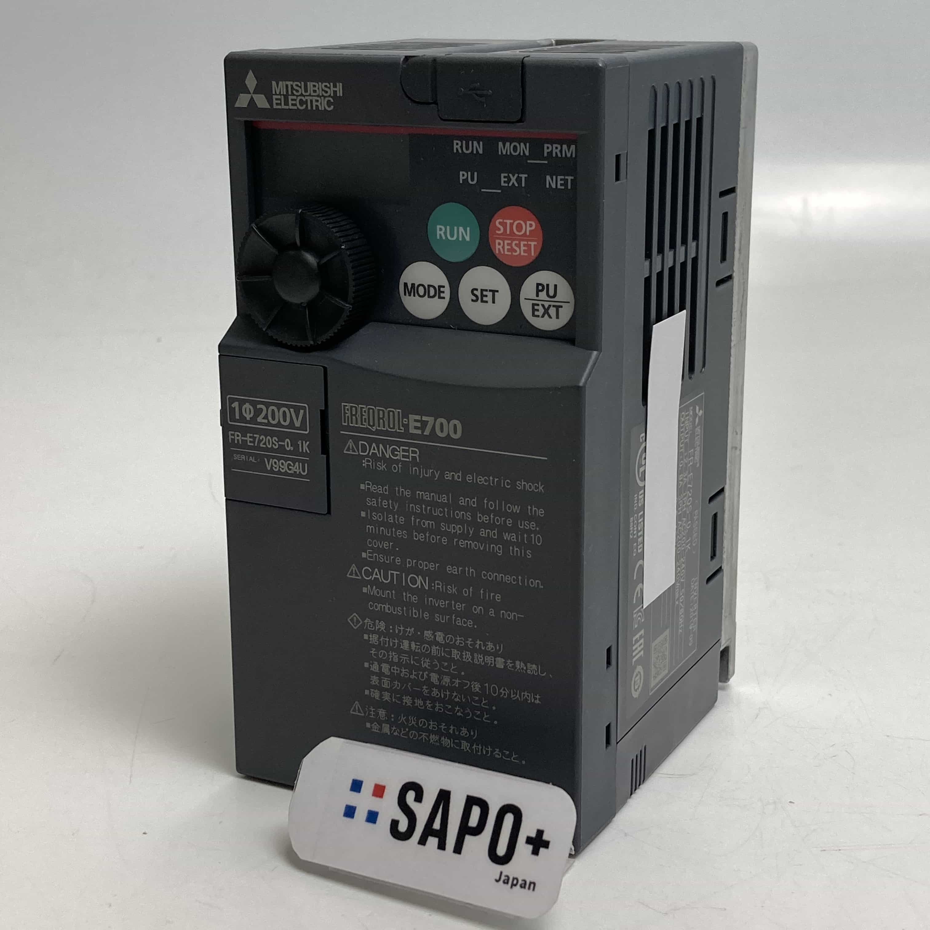 FR-E720S-0.1K 2019年製 インバータ 三菱電機