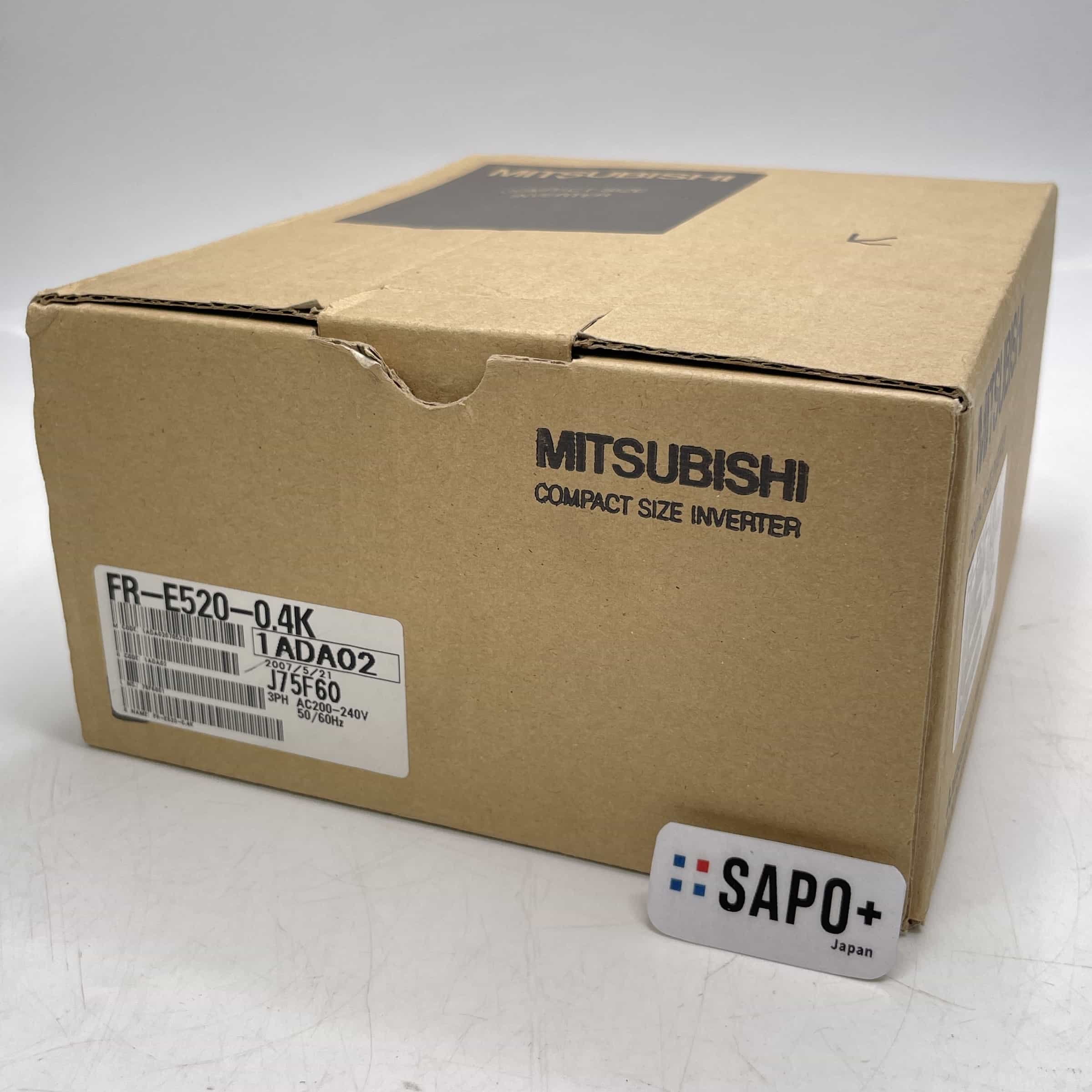 FR-E520-0.4K 2007年製  インバータ 三菱電機