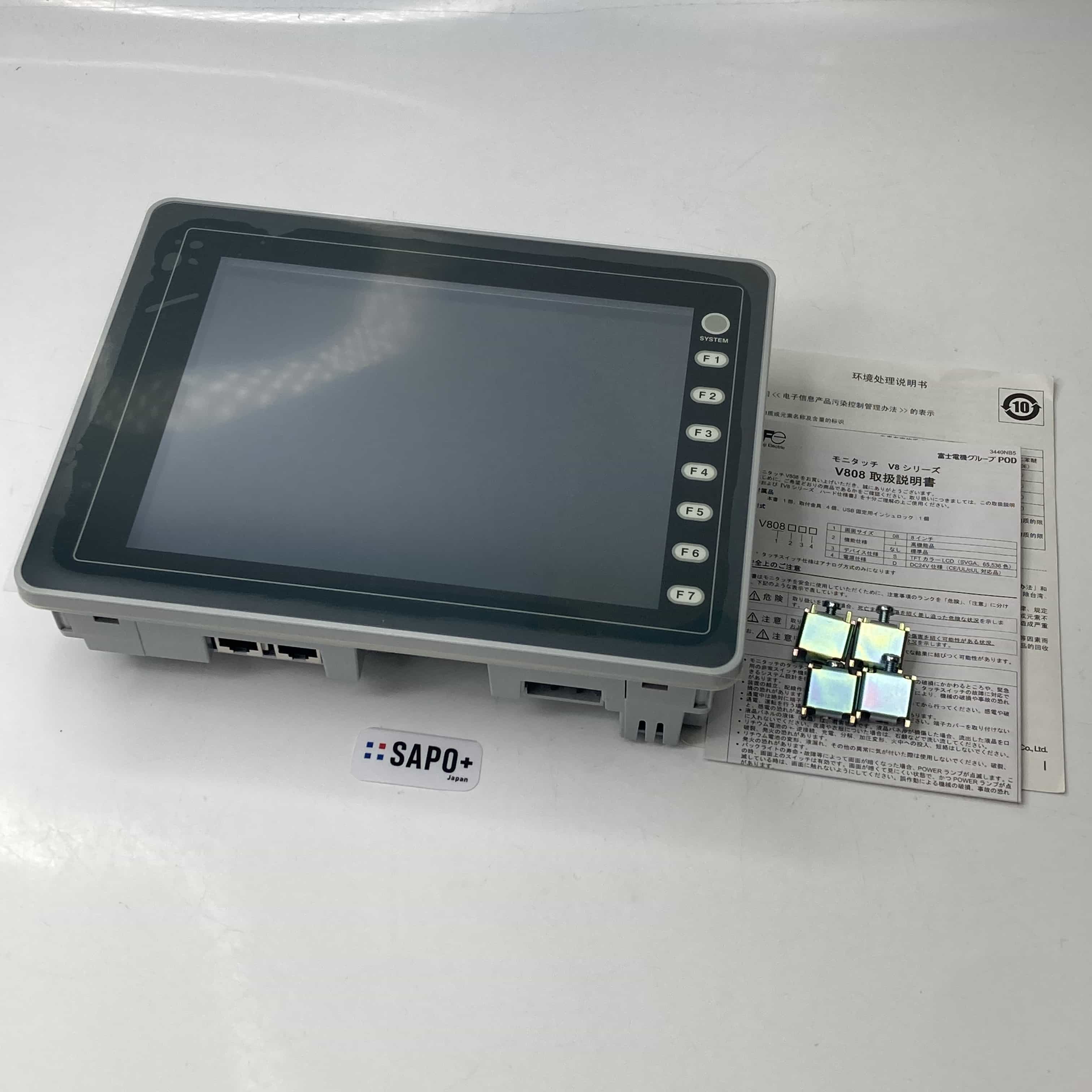 V808iSD 24VDC  箱無/取説無 タッチパネル 富士電機