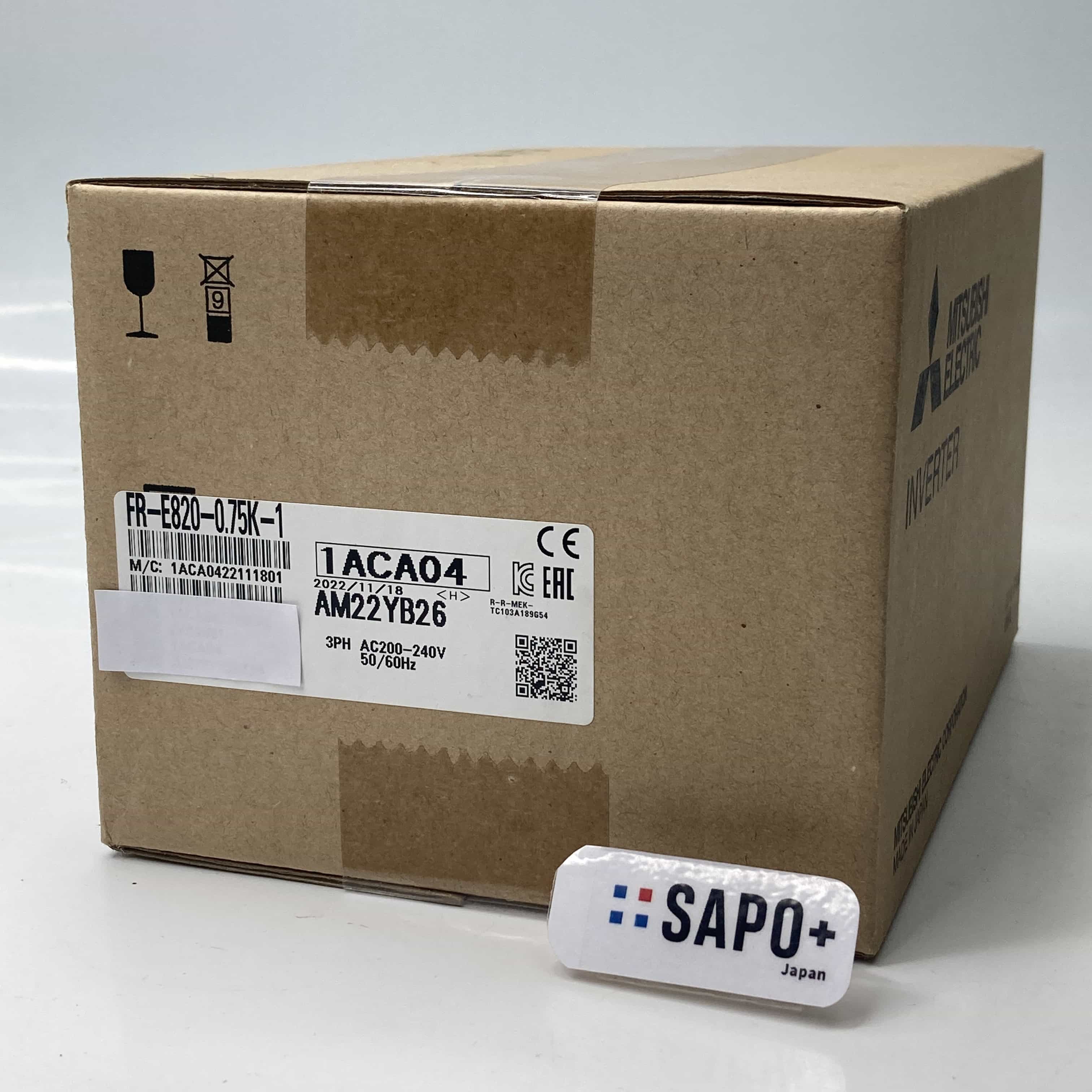 FR-E820-0.75K-1 2022年製 印字有 インバータ 三菱電機