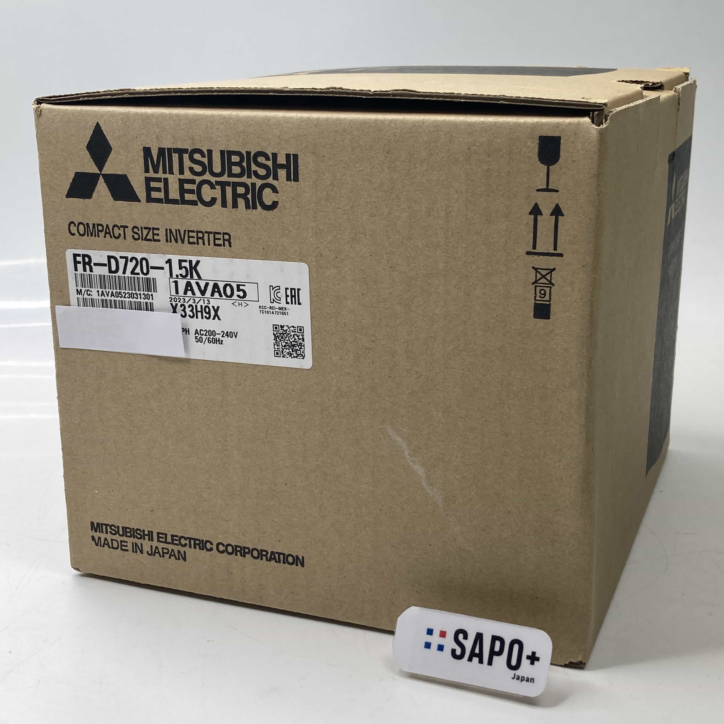 FR-D720-1.5K 2023年製 インバータ 三菱電機