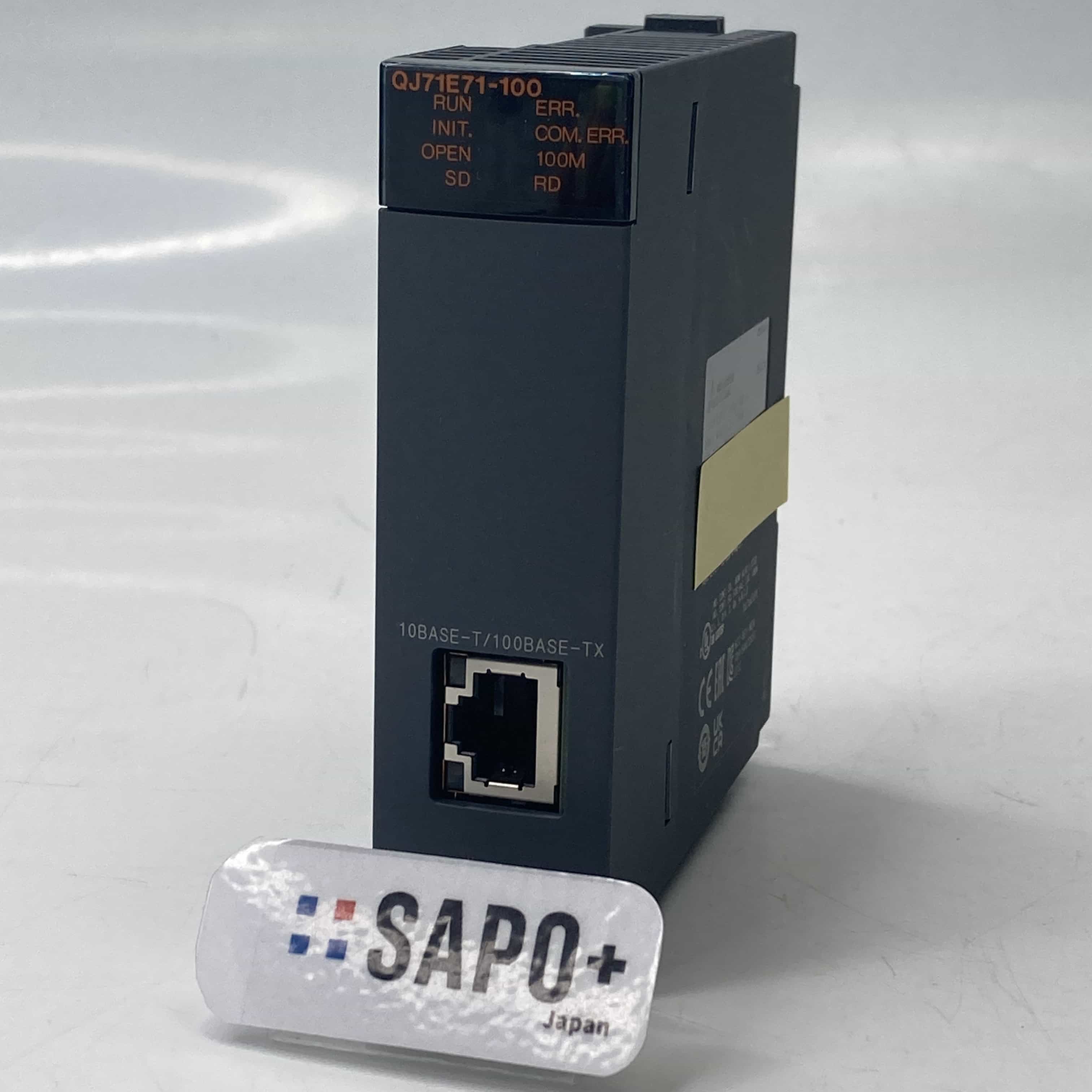QJ71E71-100 2022年製 箱無/取説無 Ethernet通信ユニット 三菱電機