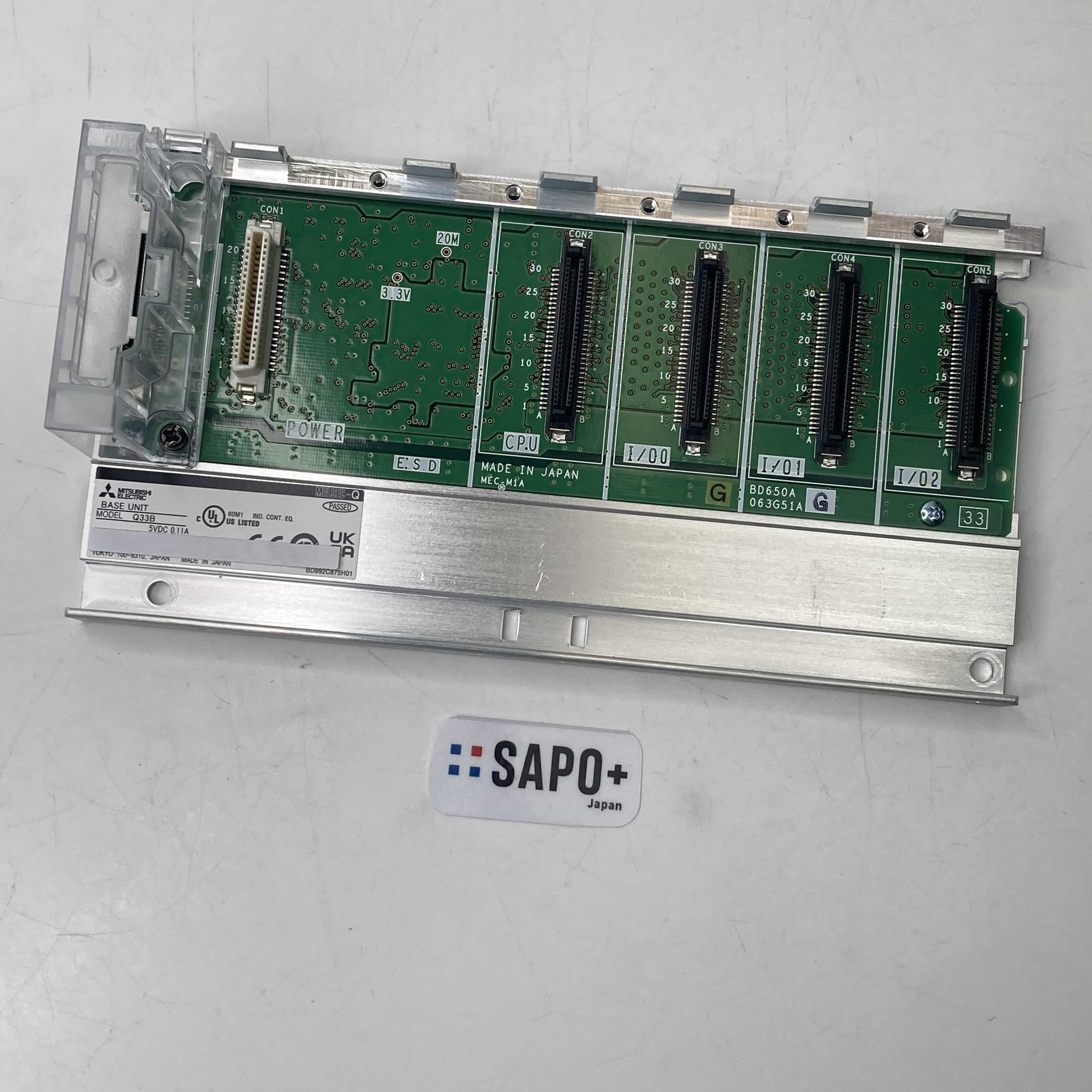 Q33B 2022年製 箱無/取説無 ベースユニット 三菱電機