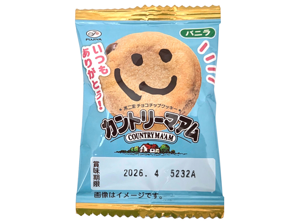 １枚カントリーマアムバニラ