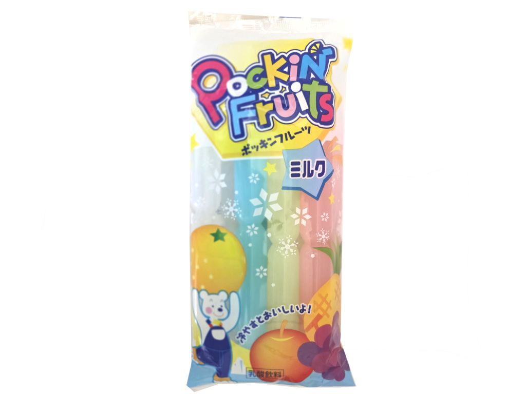 ポッキンフルーツミルク