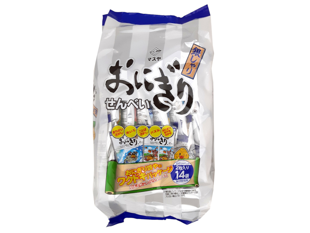２枚×１４袋 おにぎりせんべい銀