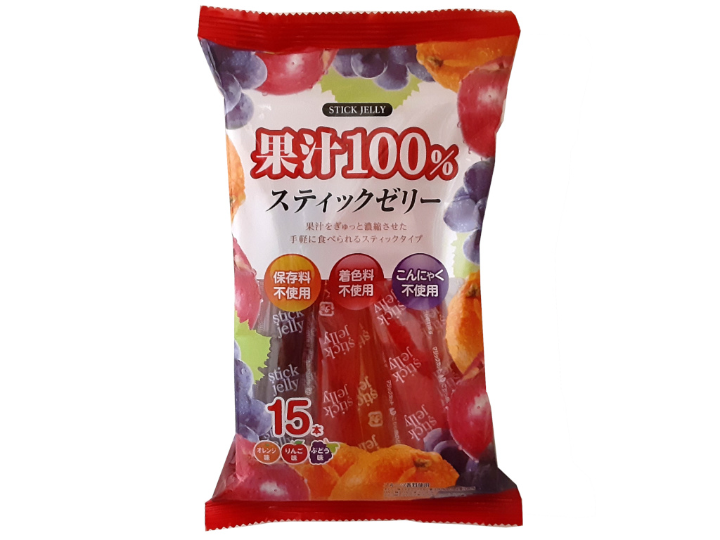 １５本果汁１００％ステックゼリー