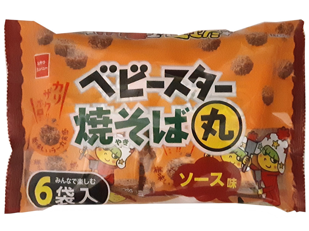 ベビースター焼そば丸ソース味６袋