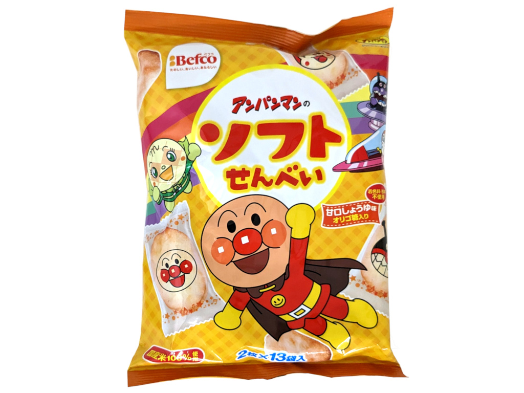 ２６枚アンパンマンのソフトせんべい